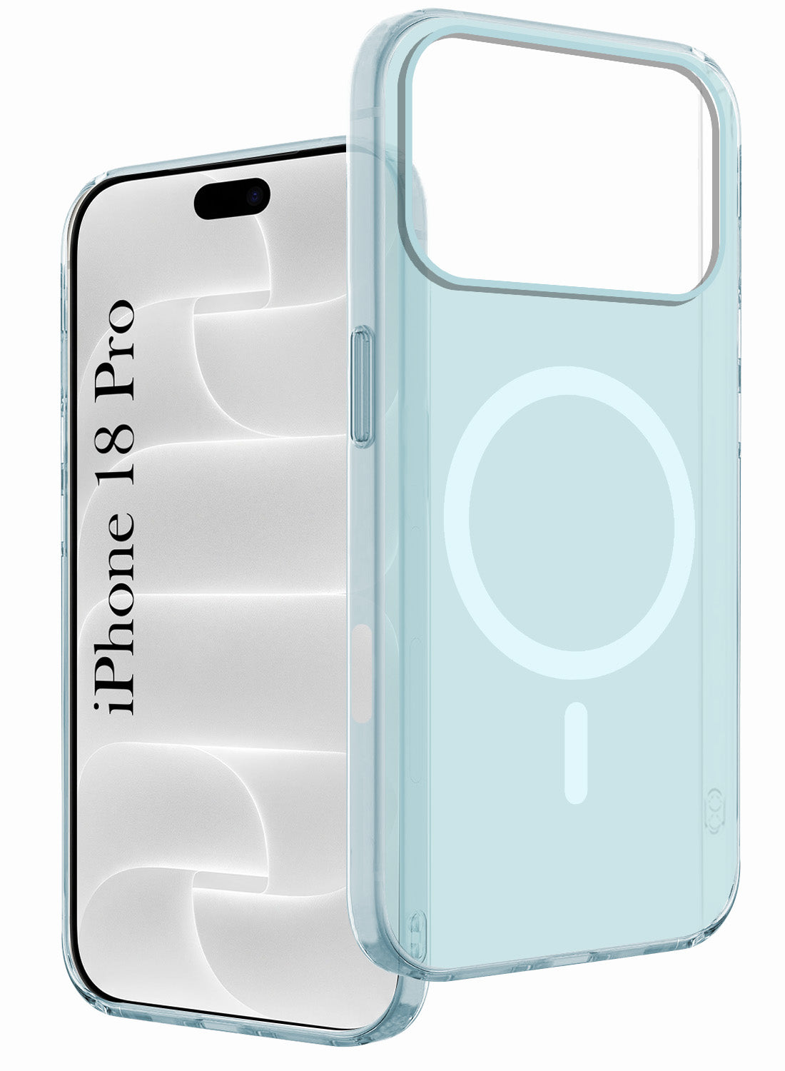 For Apple iPhone 18 Pro Back Cover Case (Frosted Matte Feel | MagSafe Compatible Wireless Charging)