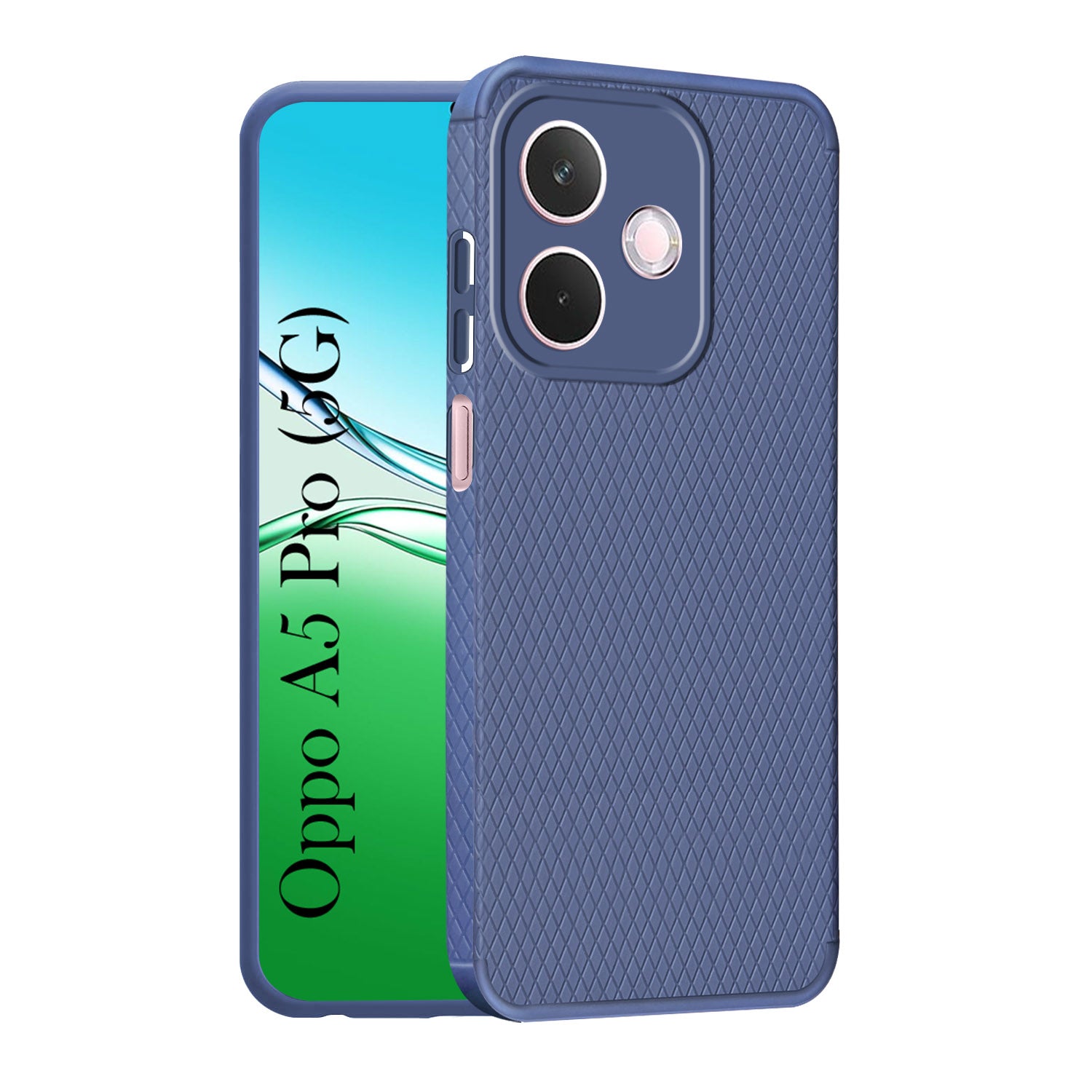 For Oppo A5 Pro Back Cover Case (Liquid Silicone | Side Grip | Camera Protection)
