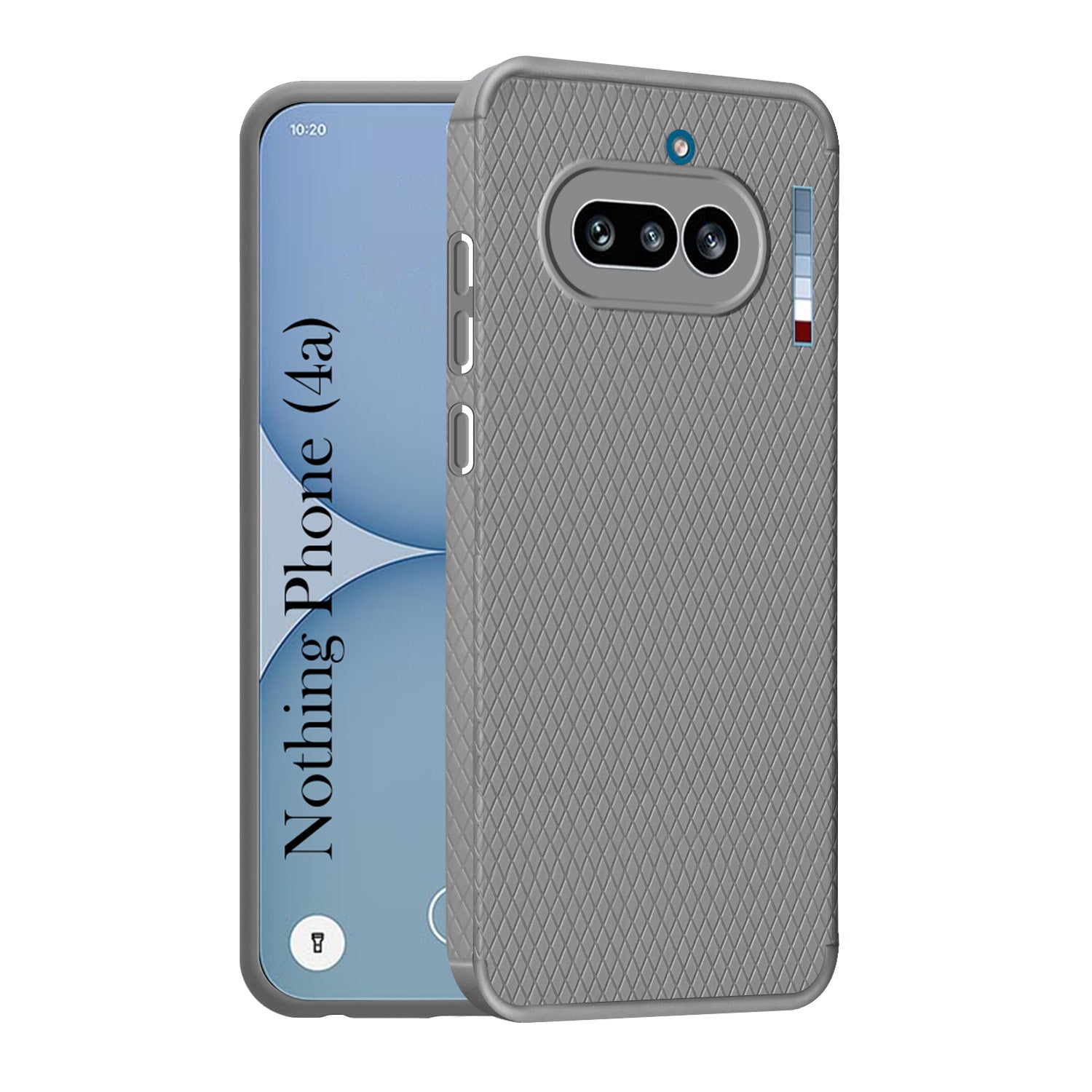 For Nothing Phone 4A 5G Back Cover Case Liquid Silicone (Camera Protection | Side Grip Texture | Soft and Flexible)