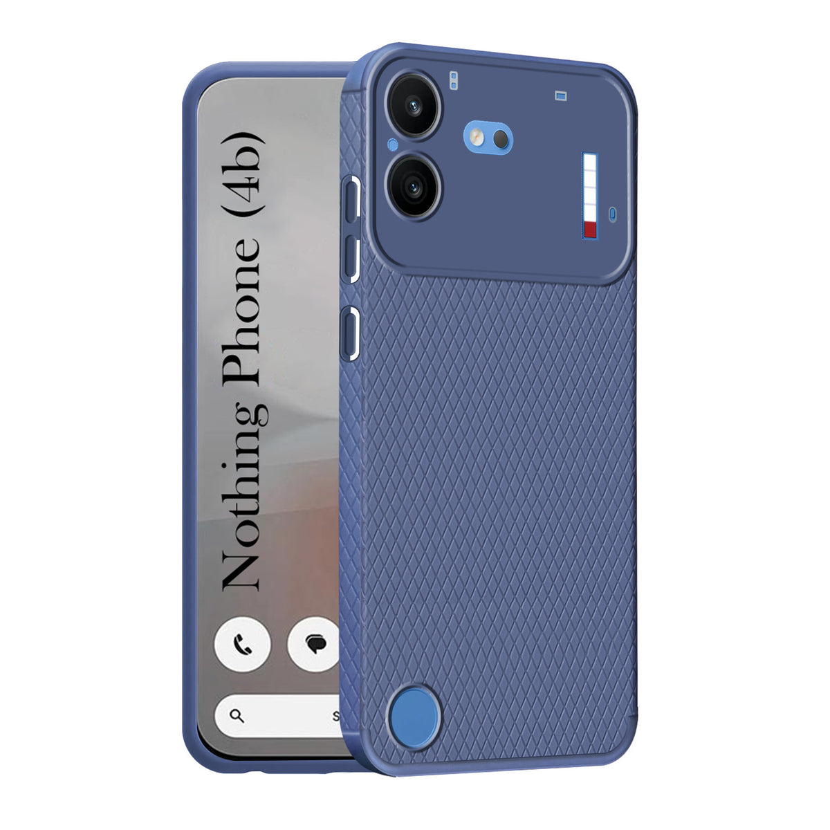 For Nothing Phone 4B 5G Back Cover Case Liquid Silicone (Camera Protection | Side Grip Texture | Soft and Flexible)