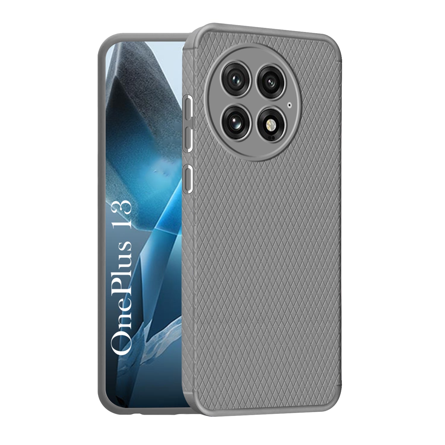 For OnePlus 13 Back Cover Case (Liquid Silicone | Side Grip | Camera Protection)