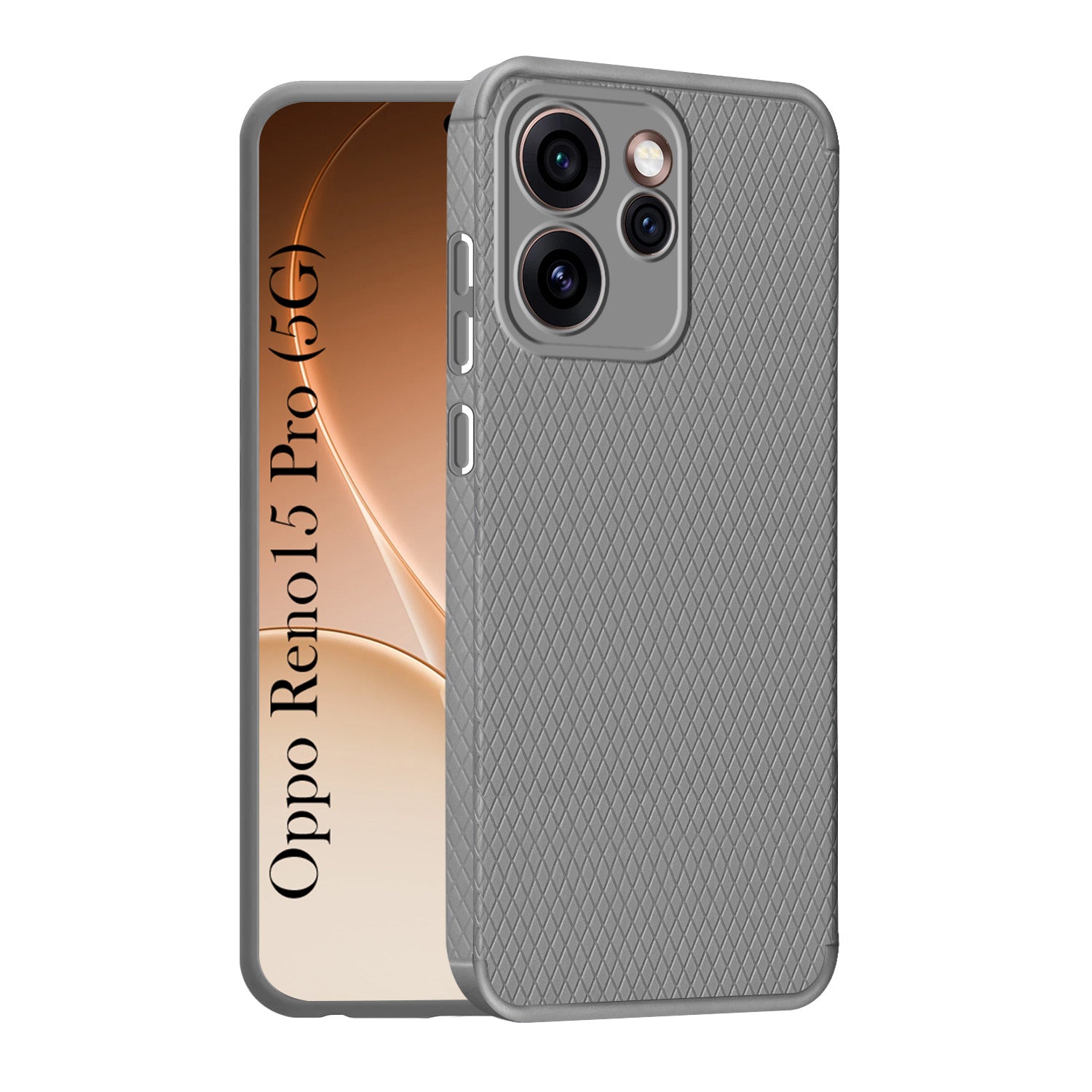 For Oppo Reno15 Pro 5G | Oppo Reno 15 Pro 5G Back Cover Case Liquid Silicone (Camera Protection | Side Grip Texture | Soft and Flexible)