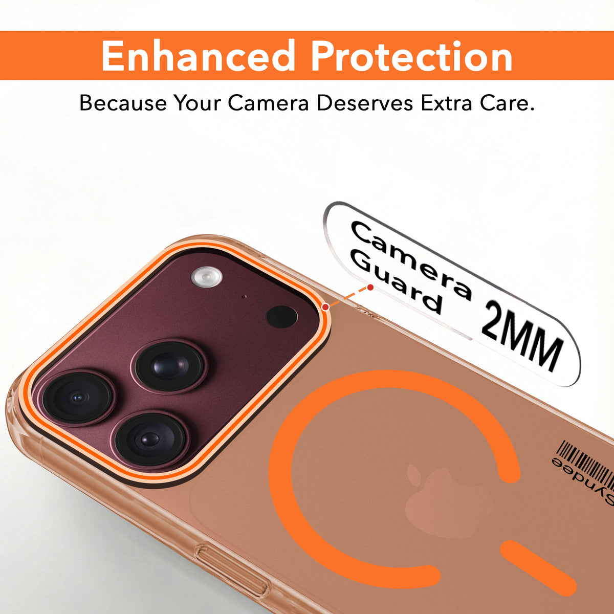 For Apple iPhone 18 Pro Max Back Cover Case (Soft Touch | Camera Bump Protection | MagSafe Compatible | Matte Finish)