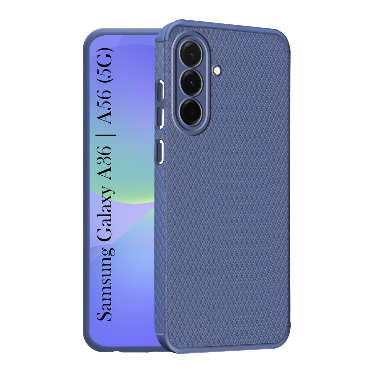 For Samsung Galaxy A36 5G | Galaxy A56 5G Back Cover Case (Liquid Silicone | Side Grip | Camera Protection)