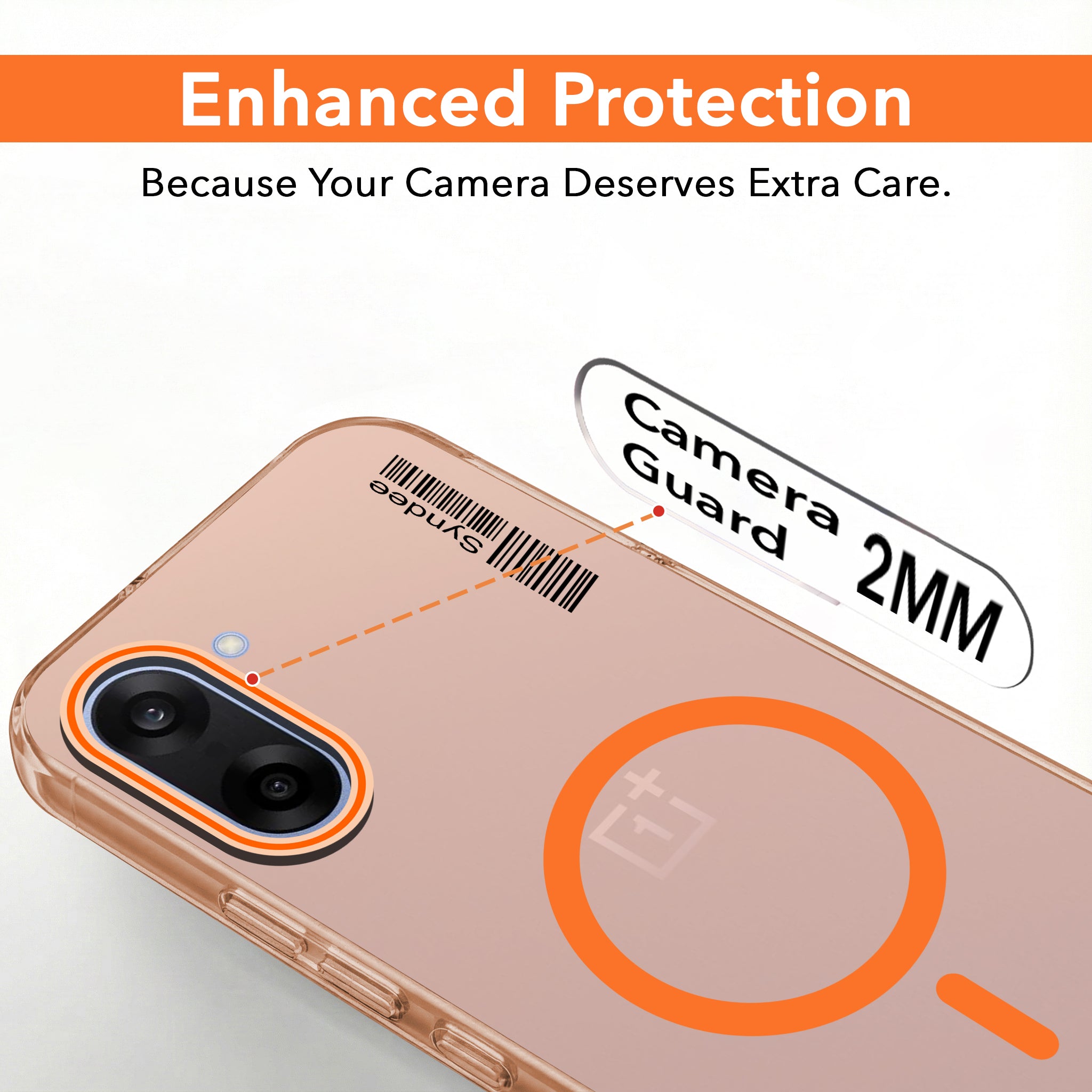 For Oneplus Nord CE 5 Back Cover Case (Soft Touch | Camera Bump Protection | MagSafe Compatible | Matte Finish)