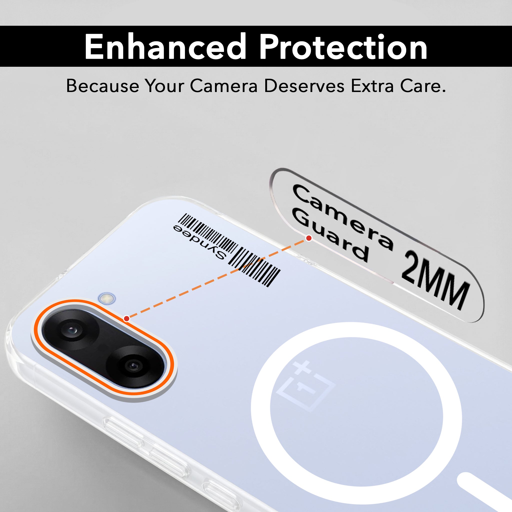 For Oneplus Nord CE 5 Back Cover Case (Soft Touch | Camera Bump Protection | MagSafe Compatible | Matte Finish)