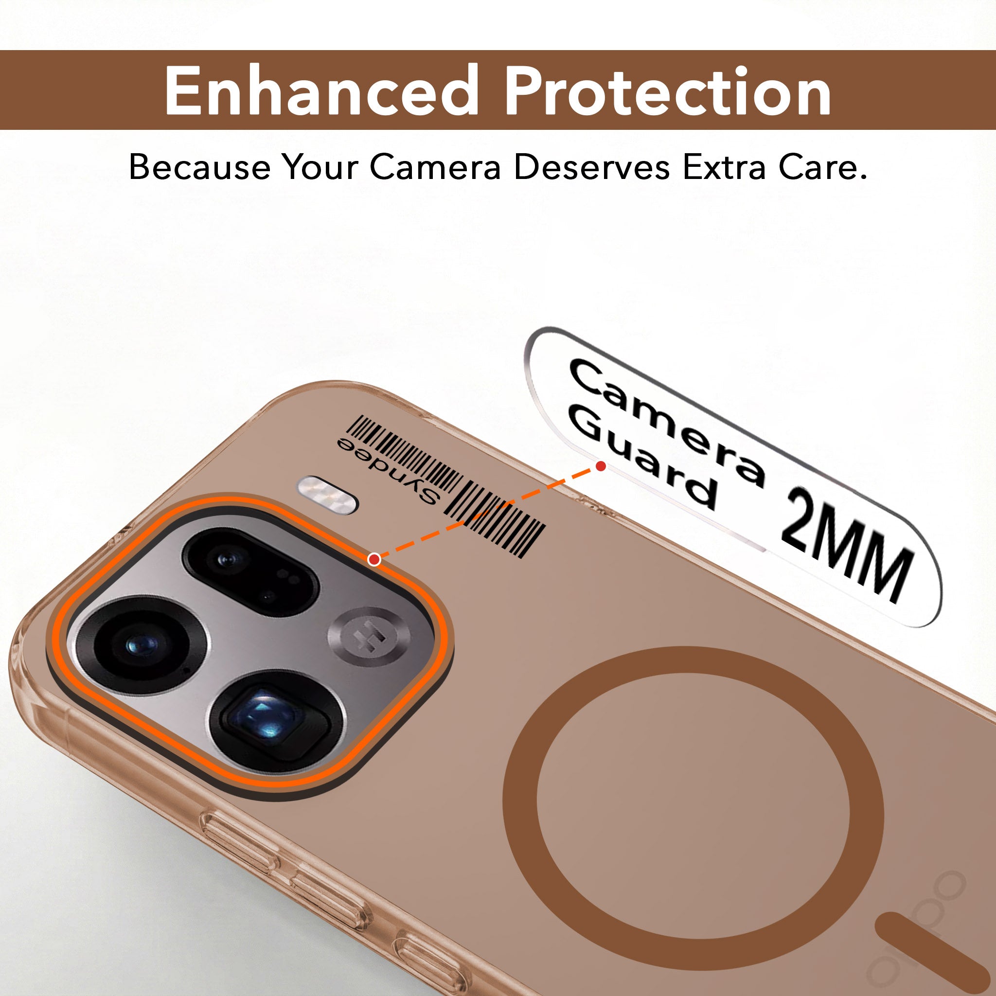 For Oppo Find X9 Pro Back Cover Case (Soft Touch | Camera Bump Protection | MagSafe Compatible | Matte Finish)