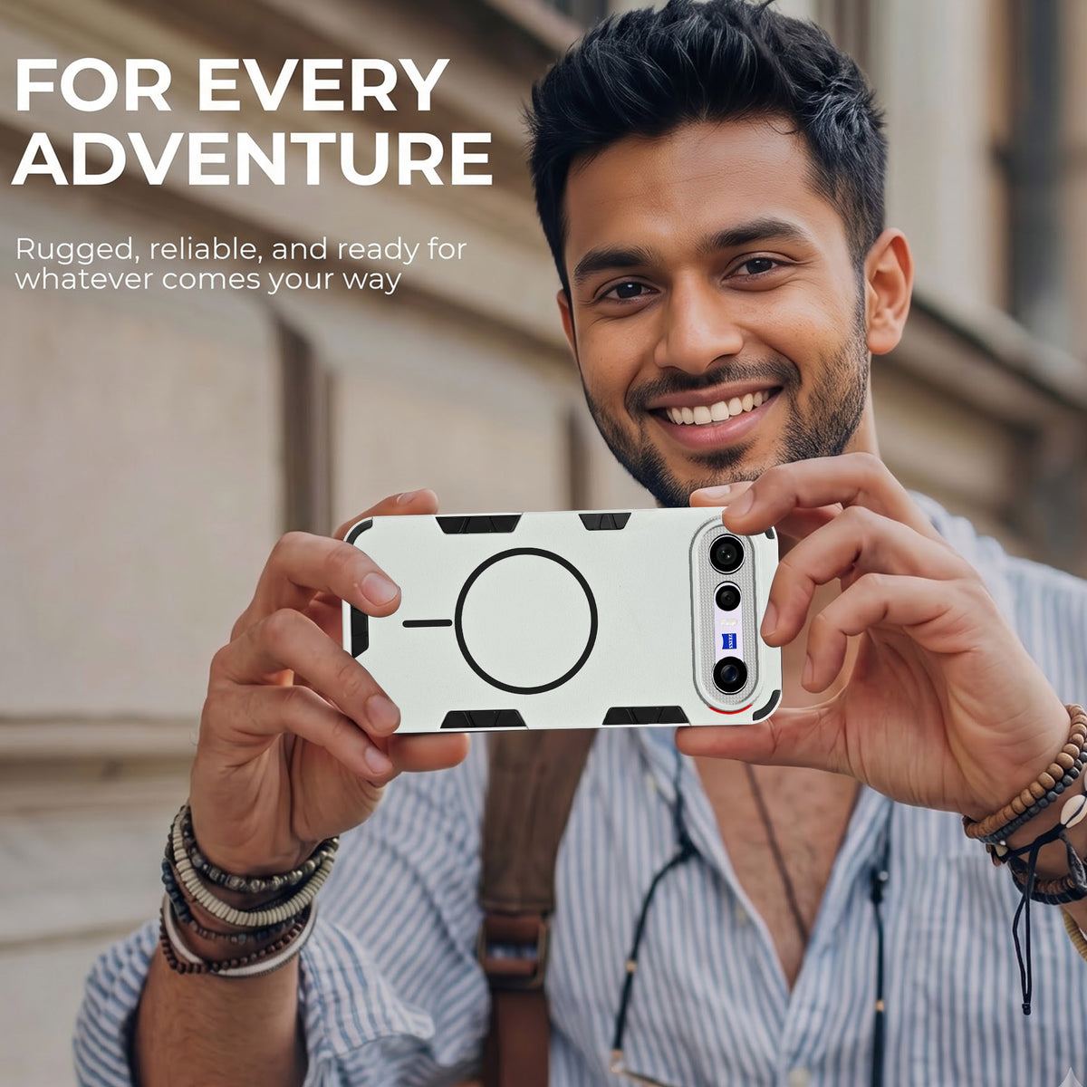 For Vivo X300 FE Back Cover Case (Slim Hybrid Armor | Shockproof Camera Protection | Rugged Dual Layer)
