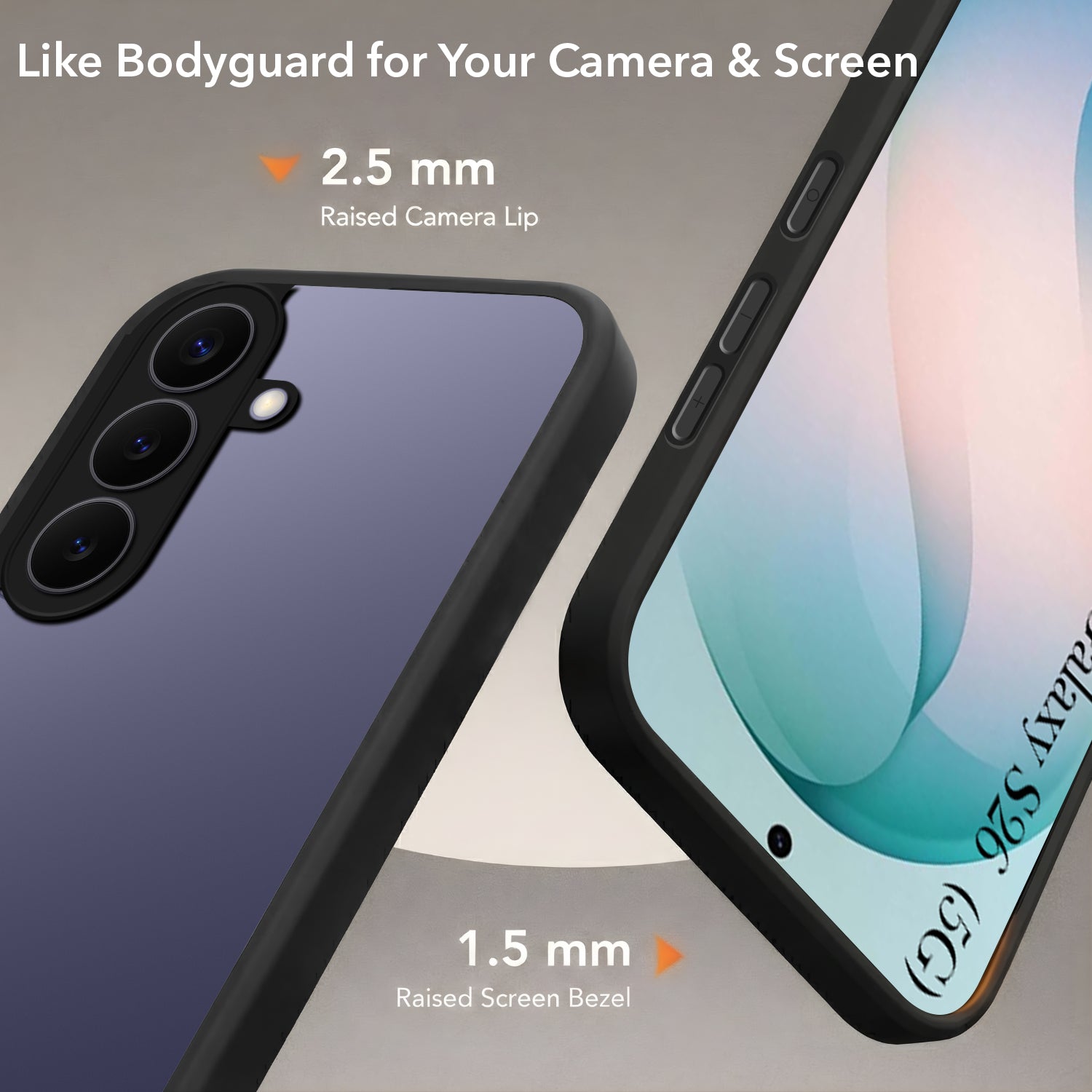 For Samsung Galaxy S26 5G Back Cover Case (Built-in Stand | Lifetime Anti Yellow | Kickstand Shockproof | Camera Protection | MagSafe Compatible)