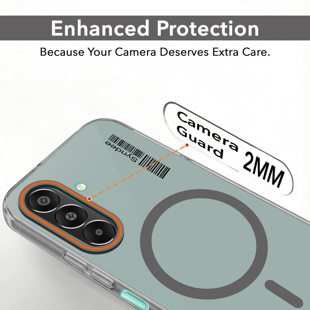 For Samsung Galaxy F70 Pro 5G Back Cover Case (Soft Touch | Camera Bump Protection | MagSafe Compatible | Matte Finish)