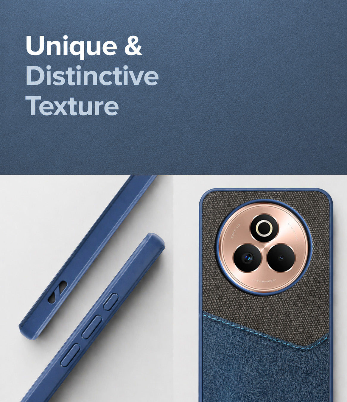 For Realme P3 Pro Back Cover Case (Dual PU Leather Stitch | Professional Minimalist | Soft and Flexible)