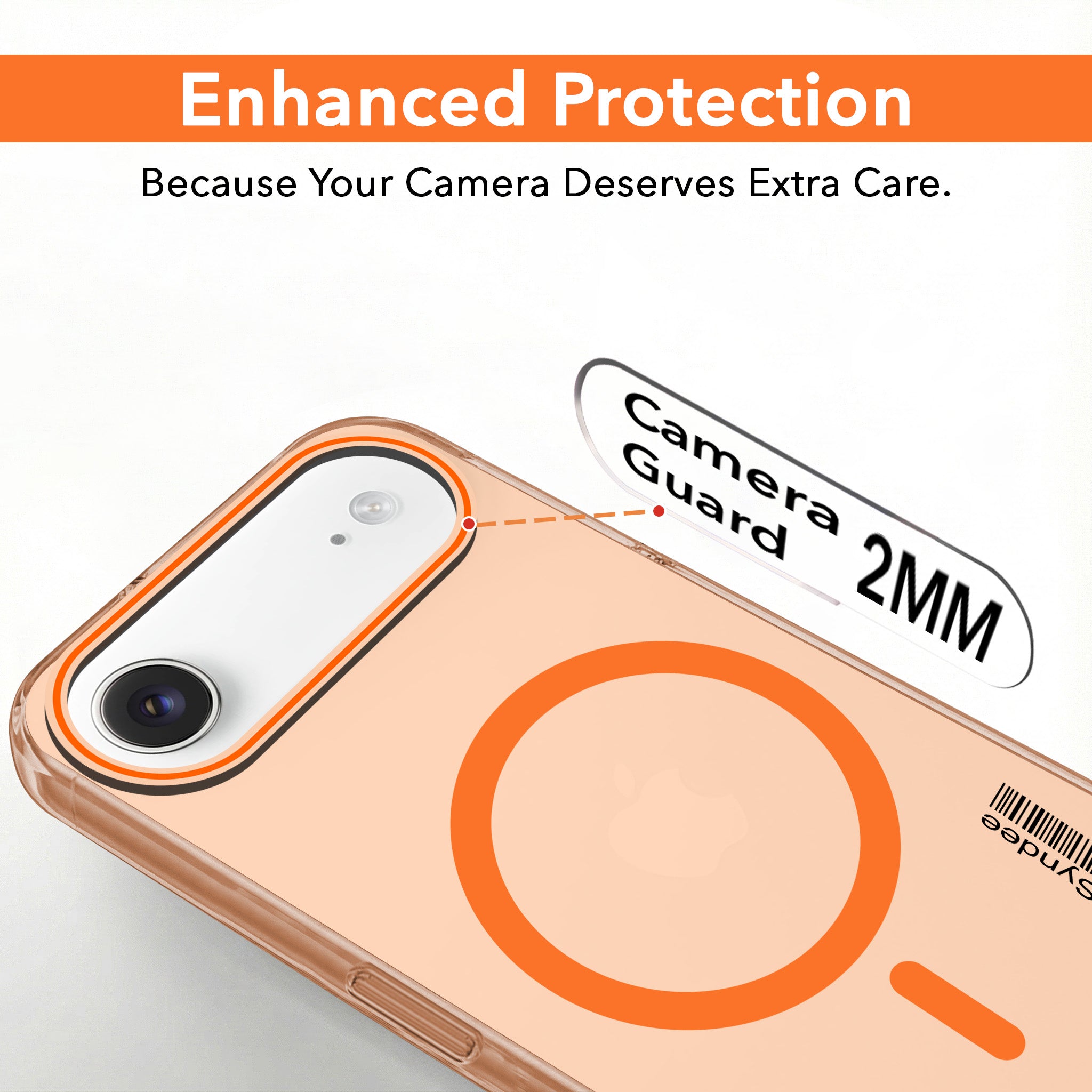 For Apple iPhone 17 Air Back Cover Case (Soft Touch | Camera Bump Protection | MagSafe Compatible | Matte Finish)
