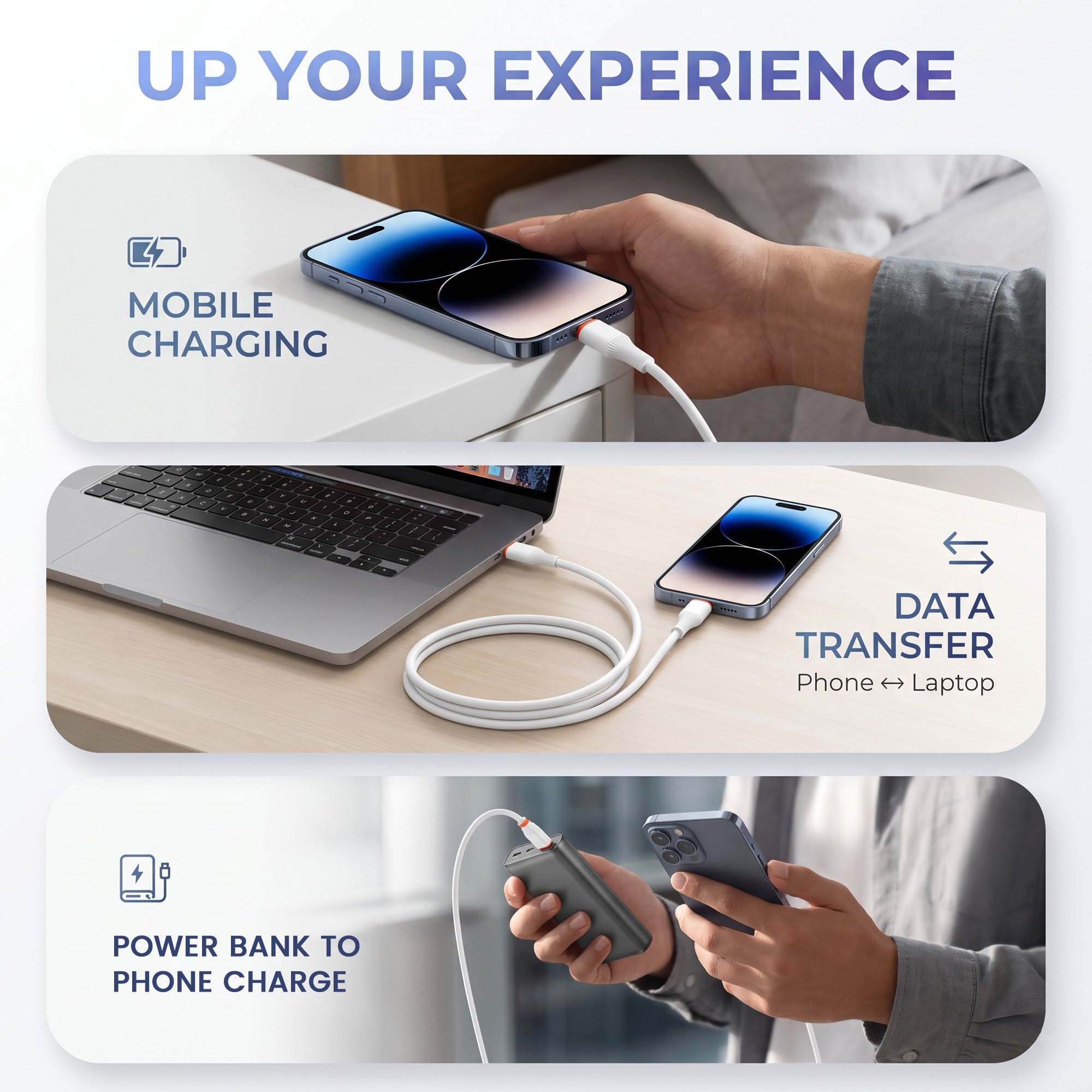 Fast Charging Cable | Power Up with Fast Charging & Data Transfer