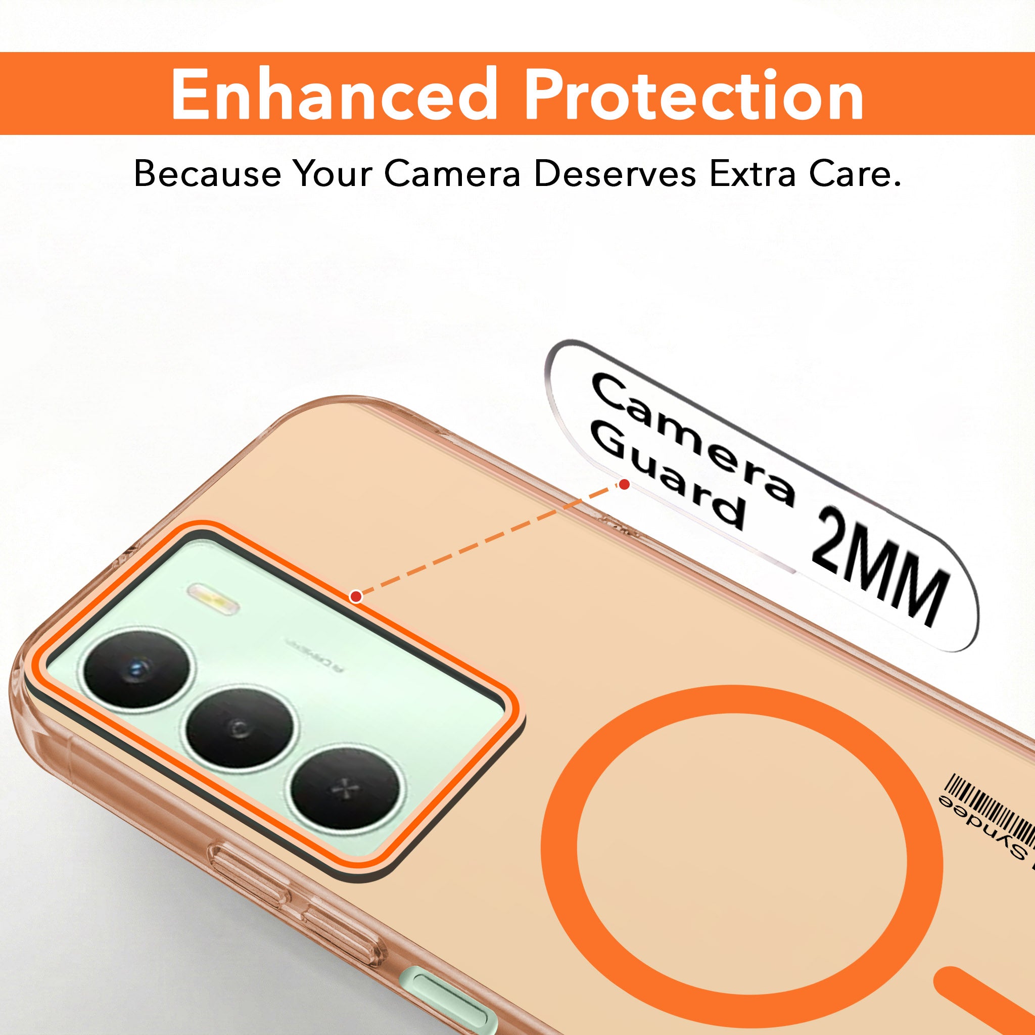 For Realme C73 Back Cover Case (Soft Touch | Camera Bump Protection | MagSafe Compatible | Matte Finish)