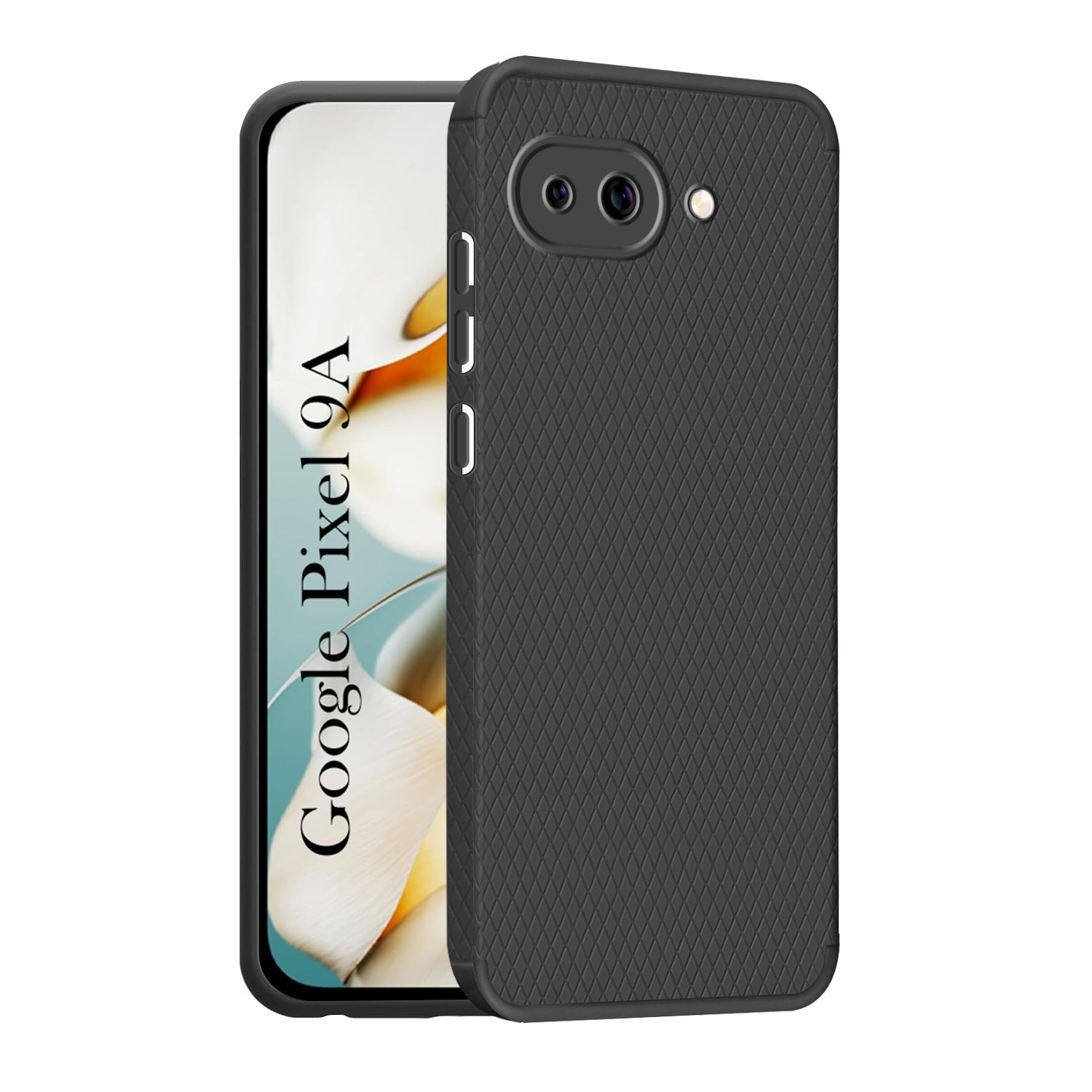 For Google Pixel 9A Back Cover Case (Liquid Silicone | Side Grip | Camera Protection)