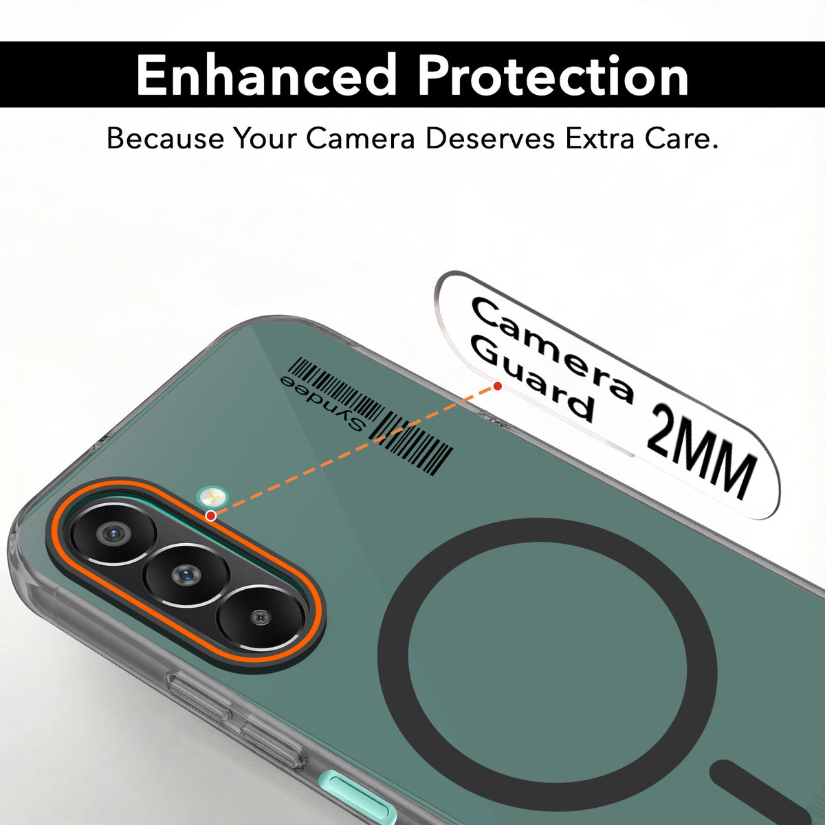 For Samsung Galaxy F70 Pro 5G Back Cover Case (Soft Touch | Camera Bump Protection | MagSafe Compatible | Matte Finish)