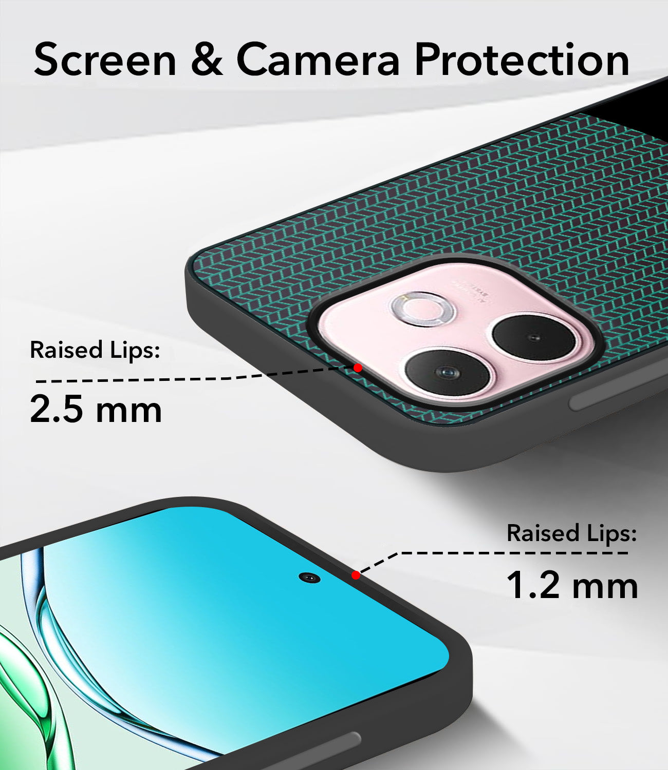For Oppo A5 Pro Silicone Finish Back Cover Case (Premium Minimalist Professional Feel | Camera Protection Bump)