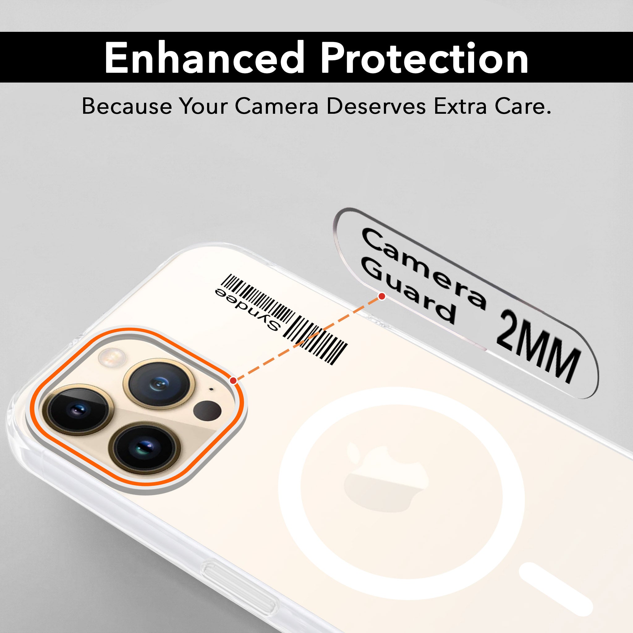 For Apple iPhone 13 Pro Max Back Cover Case  (Soft Touch | Camera Bump Protection | MagSafe Compatible | Matte Finish)