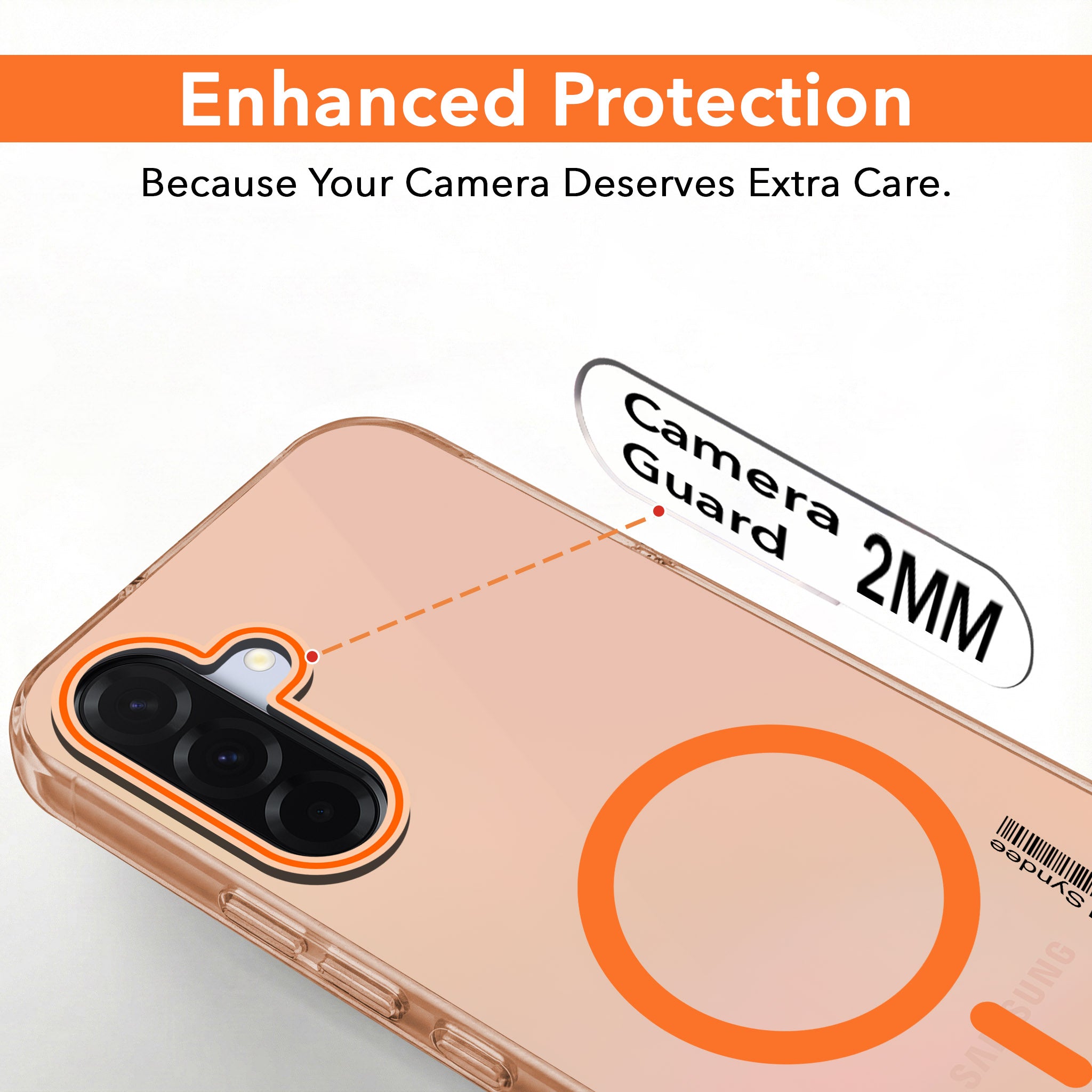 For Samsung Galaxy A36 5G Back Cover Case (Soft Touch | Camera Bump Protection | MagSafe Compatible | Matte Finish)