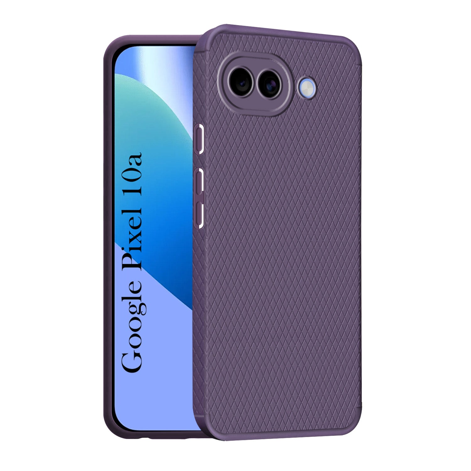 For Google Pixel 10a Back Cover Case Liquid Silicone (Camera Protection | Side Grip Texture | Soft and Flexible)