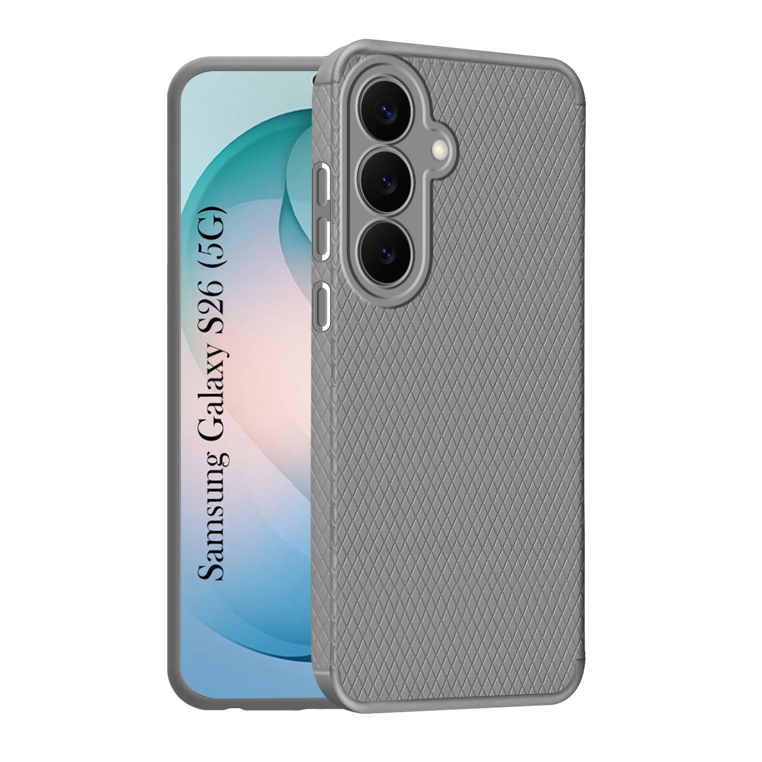 For Samsung Galaxy S26 5G Back Cover Case Liquid Silicone (Camera Protection | Side Grip Texture | Soft and Flexible)