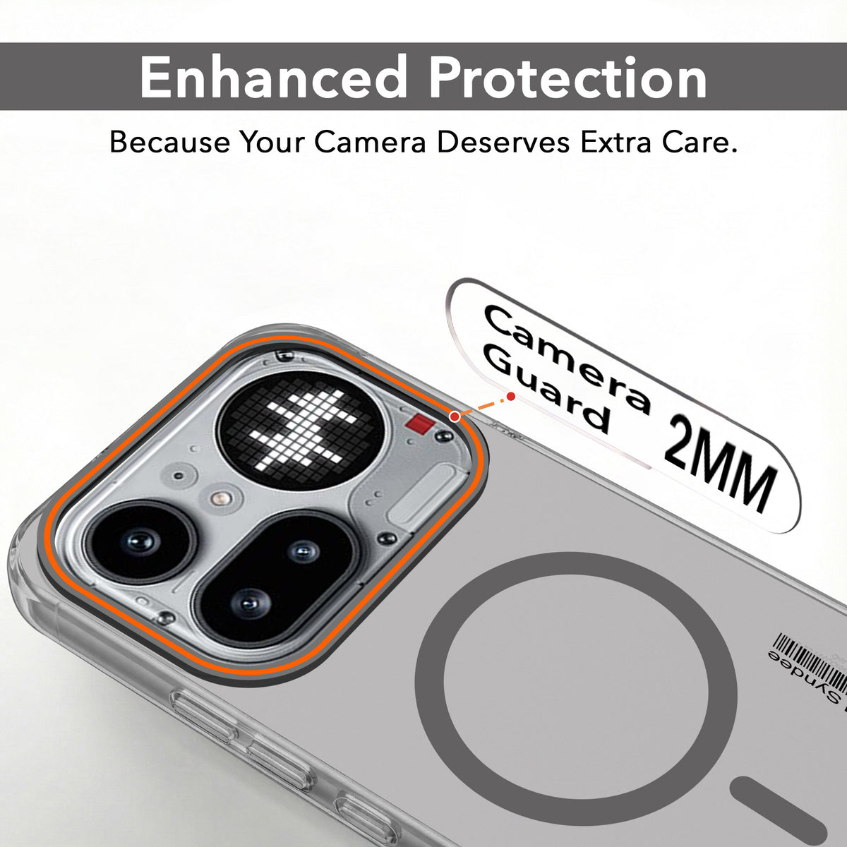 For Nothing Phone 4A Pro 5G Back Cover Case (Soft Touch | Camera Bump Protection | MagSafe Compatible | Matte Finish)