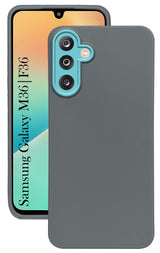 For Samsung Galaxy M36 | Samsung Galaxy F36 Back Cover Case ( Dual Color Matte Finish | Full Camera Protection | Sleek and Professional)