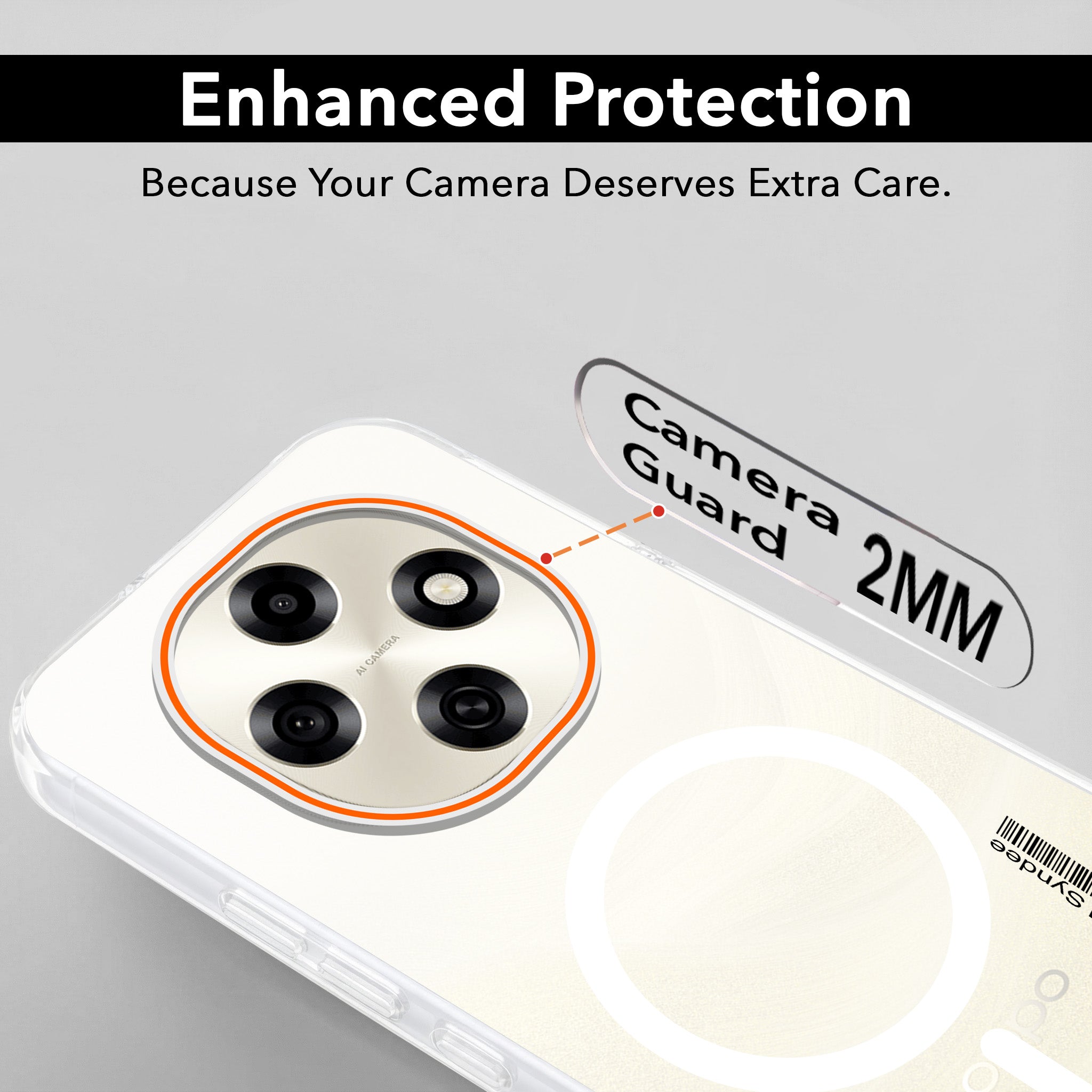 For Oppo F31 Pro Back Cover Case (Soft Touch | Camera Bump Protection | MagSafe Compatible | Matte Finish)