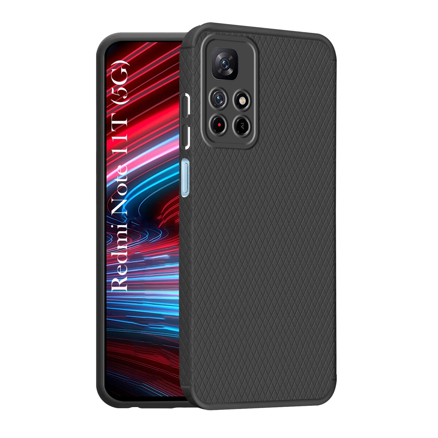 For Xiaomi Mi Redmi Note 10T 5G | Note 10 5G Back Cover Case Liquid Silicone (Camera Protection | Side Grip Texture | Soft and Flexible)