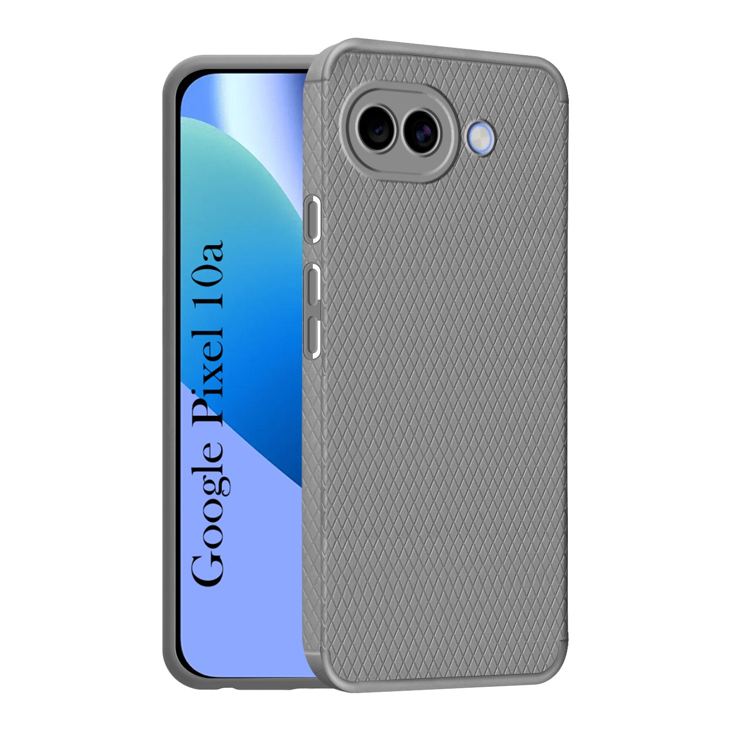 For Google Pixel 10a Back Cover Case Liquid Silicone (Camera Protection | Side Grip Texture | Soft and Flexible)