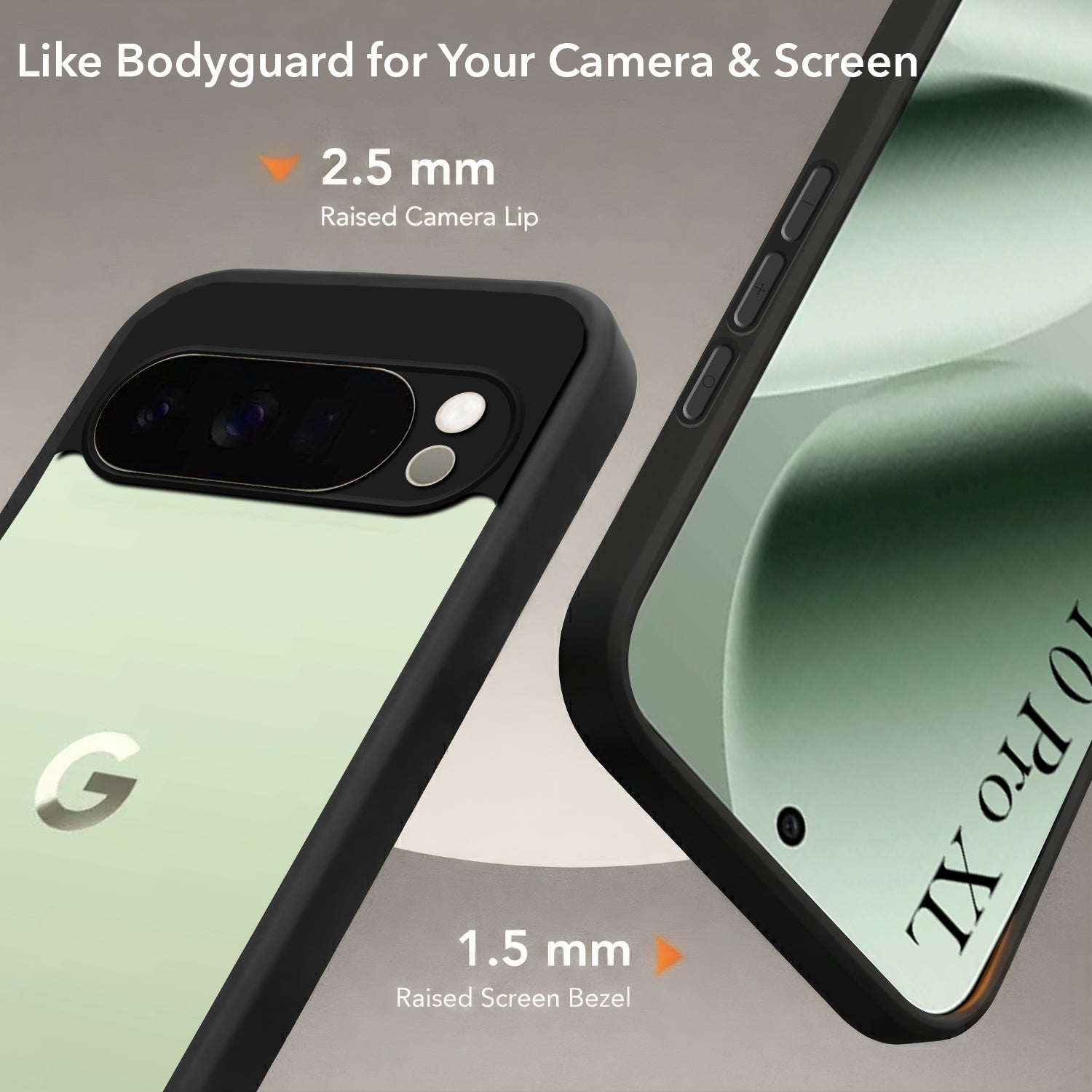 For Google Pixel 10 Pro XL Back Cover Case (Built-in Stand | Lifetime Anti Yellow | Kickstand Shockproof | Camera Protection | MagSafe Compatible)