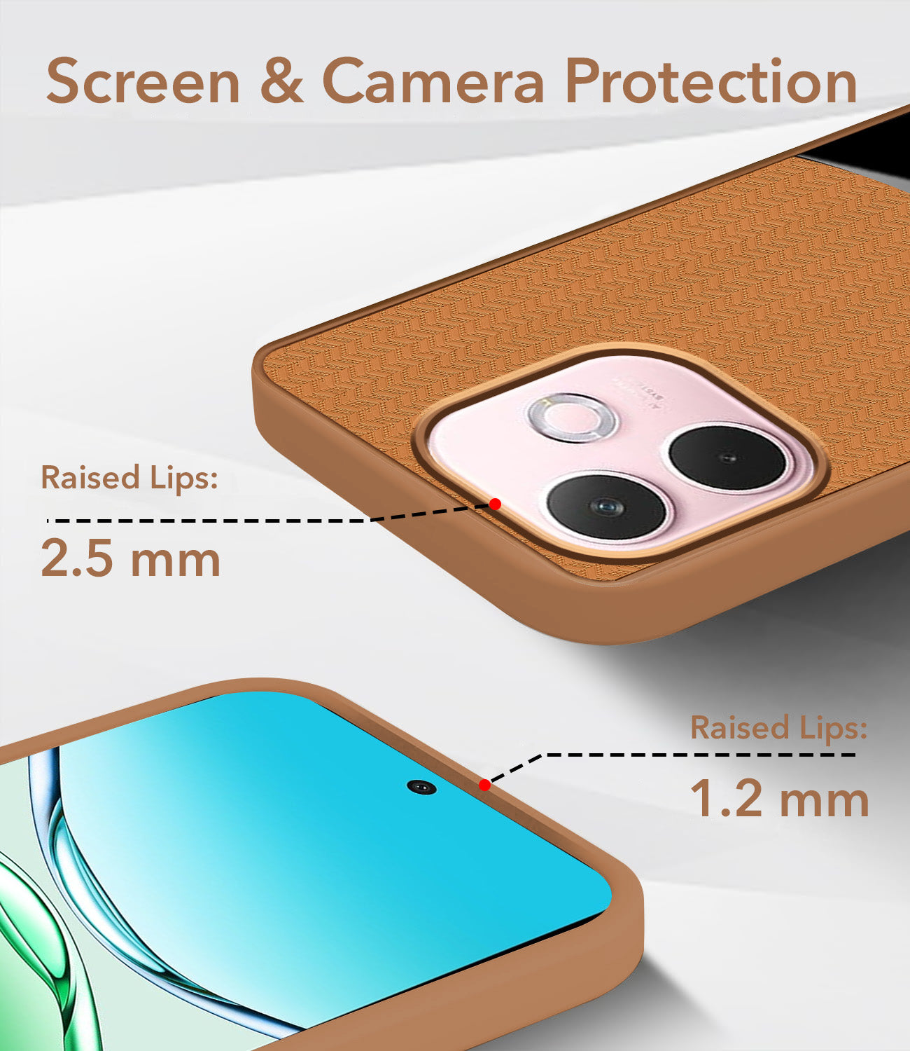 For Oppo A5 Pro Silicone Finish Back Cover Case (Premium Minimalist Professional Feel | Camera Protection Bump)