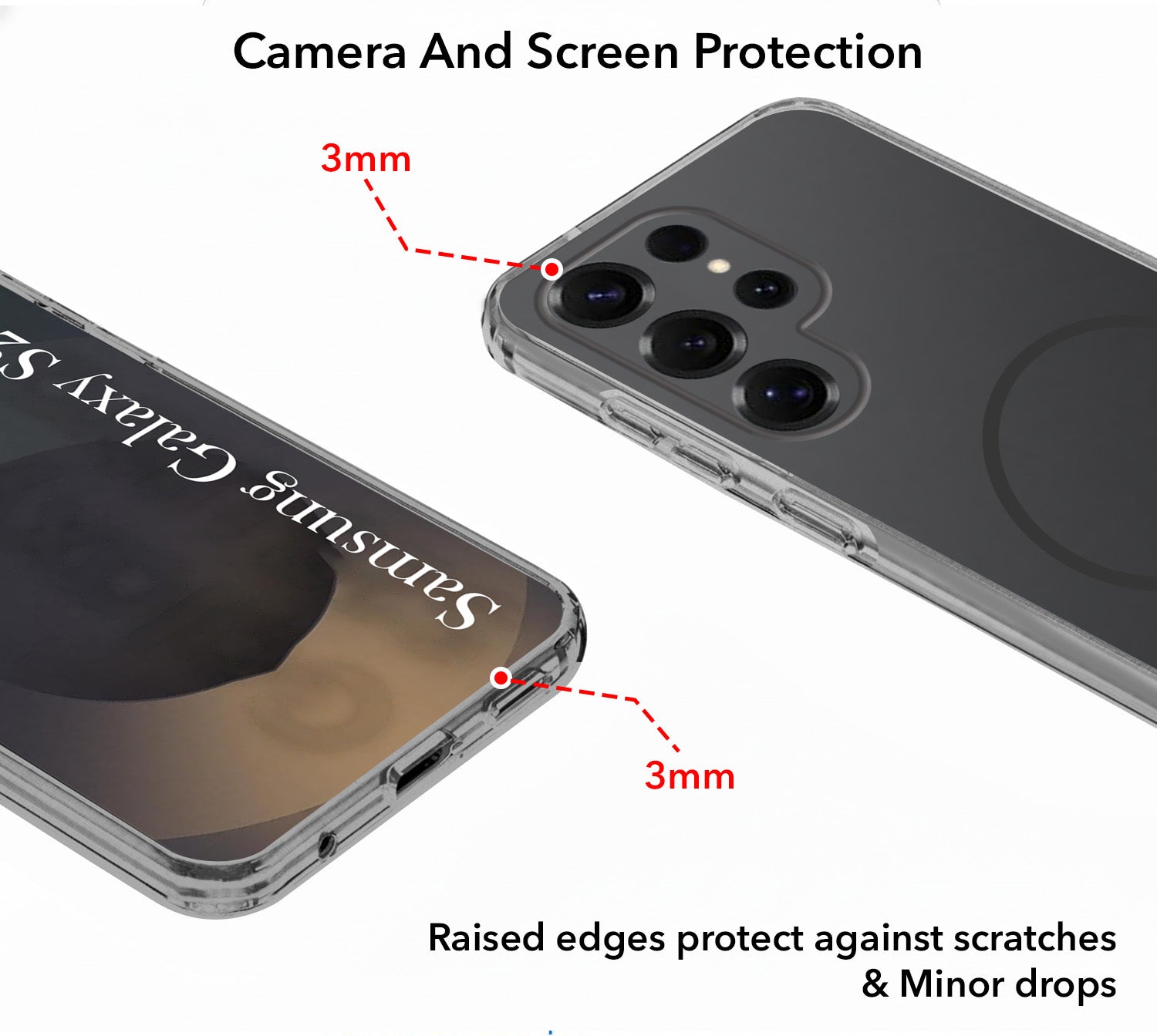 For Samsung Galaxy S25 Ultra Back Cover Case Silicone (Slim Paper Thin | Camera Protection Bump | Minimalist Professional | Soft Flexible)