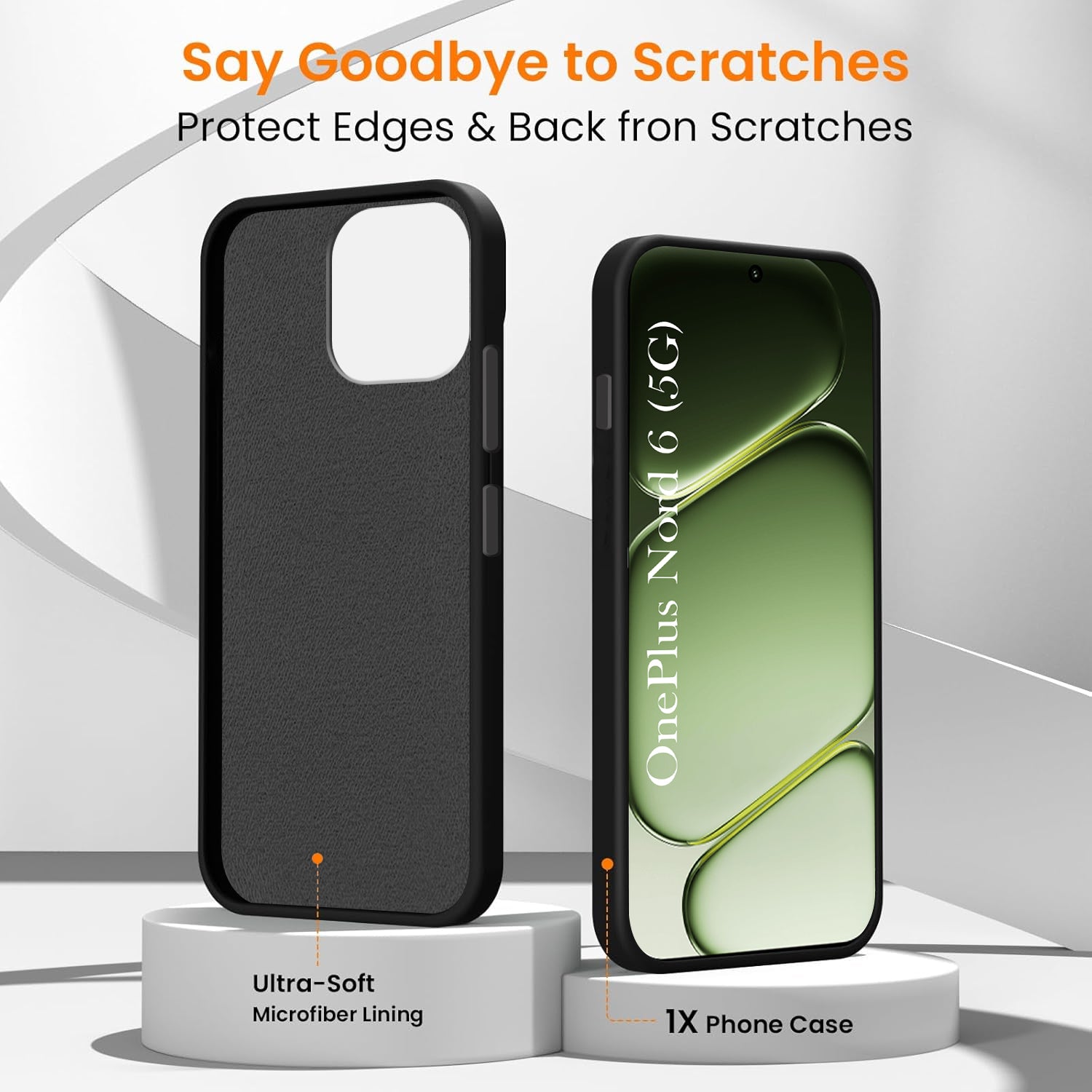 For Oneplus Nord 6 Back Cover Case Rubberised (Textured Grip Design | Camera Protection | Slim and Light Weight | Soft Touch and Feel)