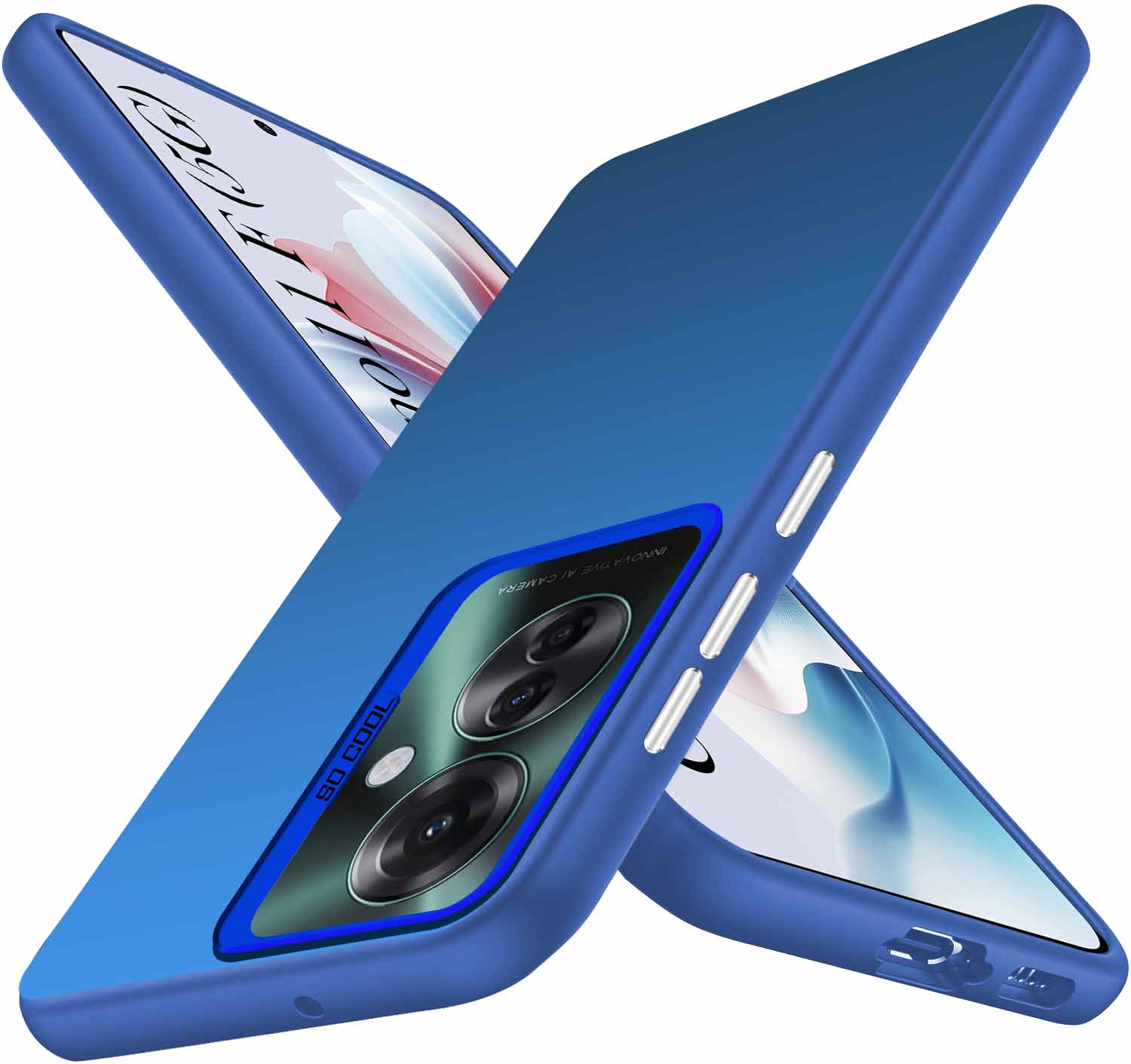 For Oppo Reno11 F 5G | Oppo Reno 11F 5G Hard Back Cover Case (Velvet Touch | Professional Glossy Finish | Camera Protection Bump)