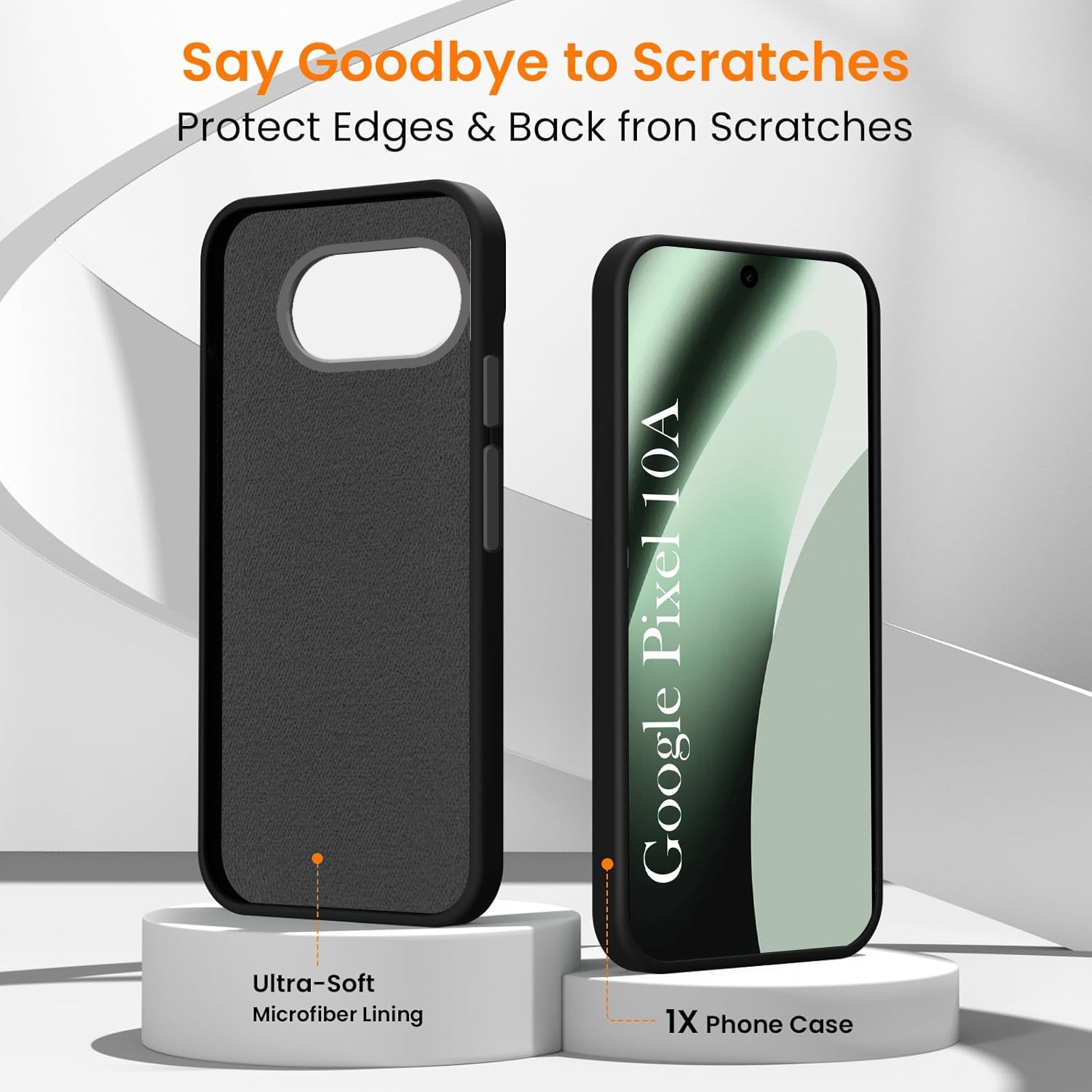 For Google Pixel 10a Back Cover Case Rubberised (Textured Grip Design | Camera Protection | Slim and Light Weight | Soft Touch and Feel)
