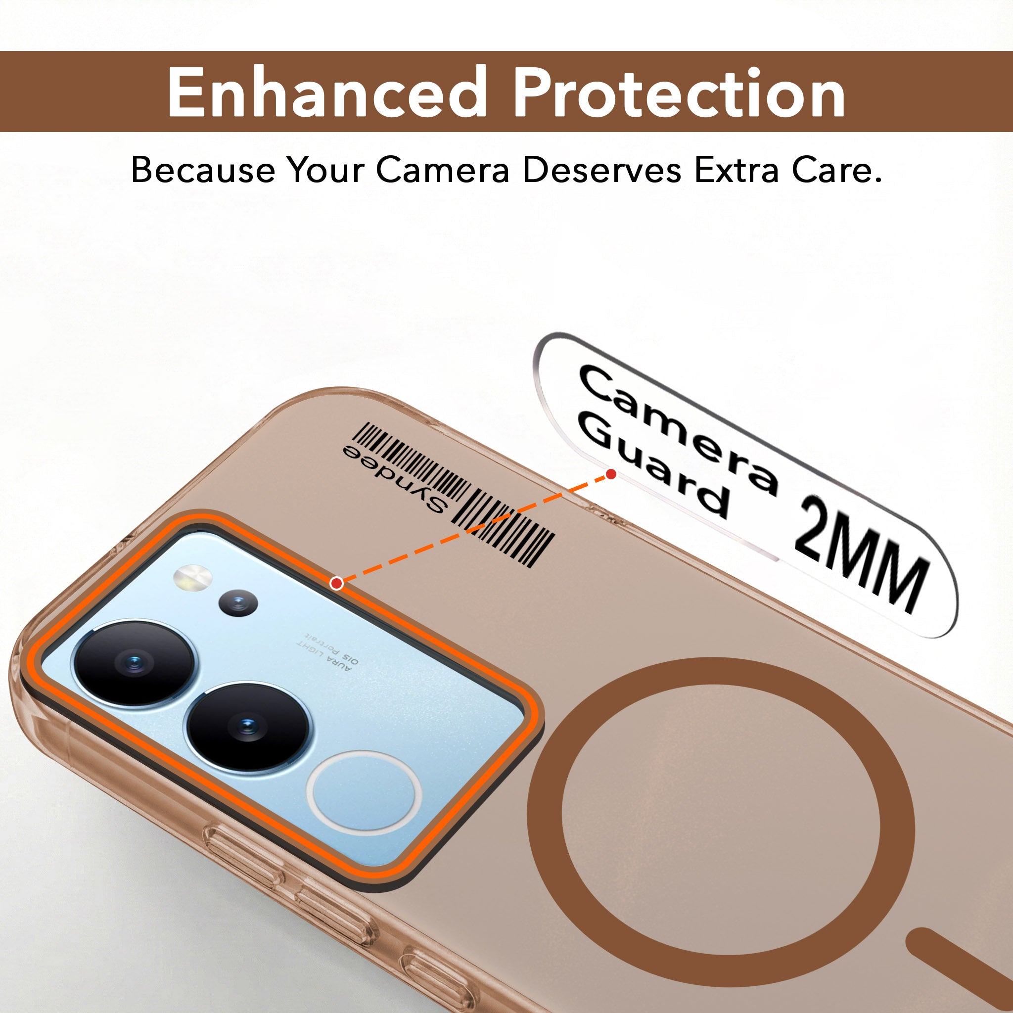 For Vivo V29 | Vivo V29 Pro 5G Back Cover Case (Soft Touch | Camera Bump Protection | MagSafe Compatible | Matte Finish)