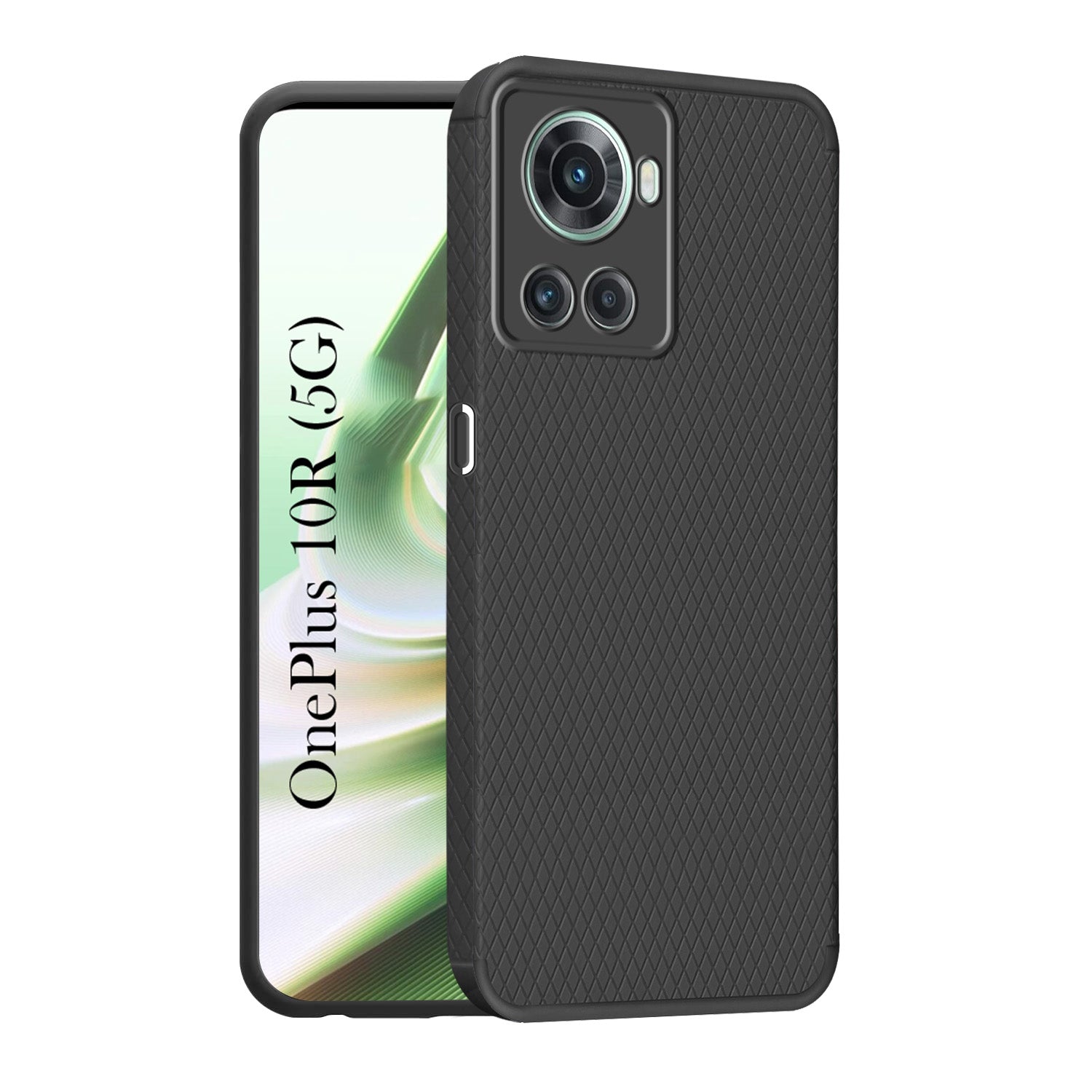 For OnePlus 10R Back Cover Case (Liquid Silicone | Side Grip | Camera Protection)