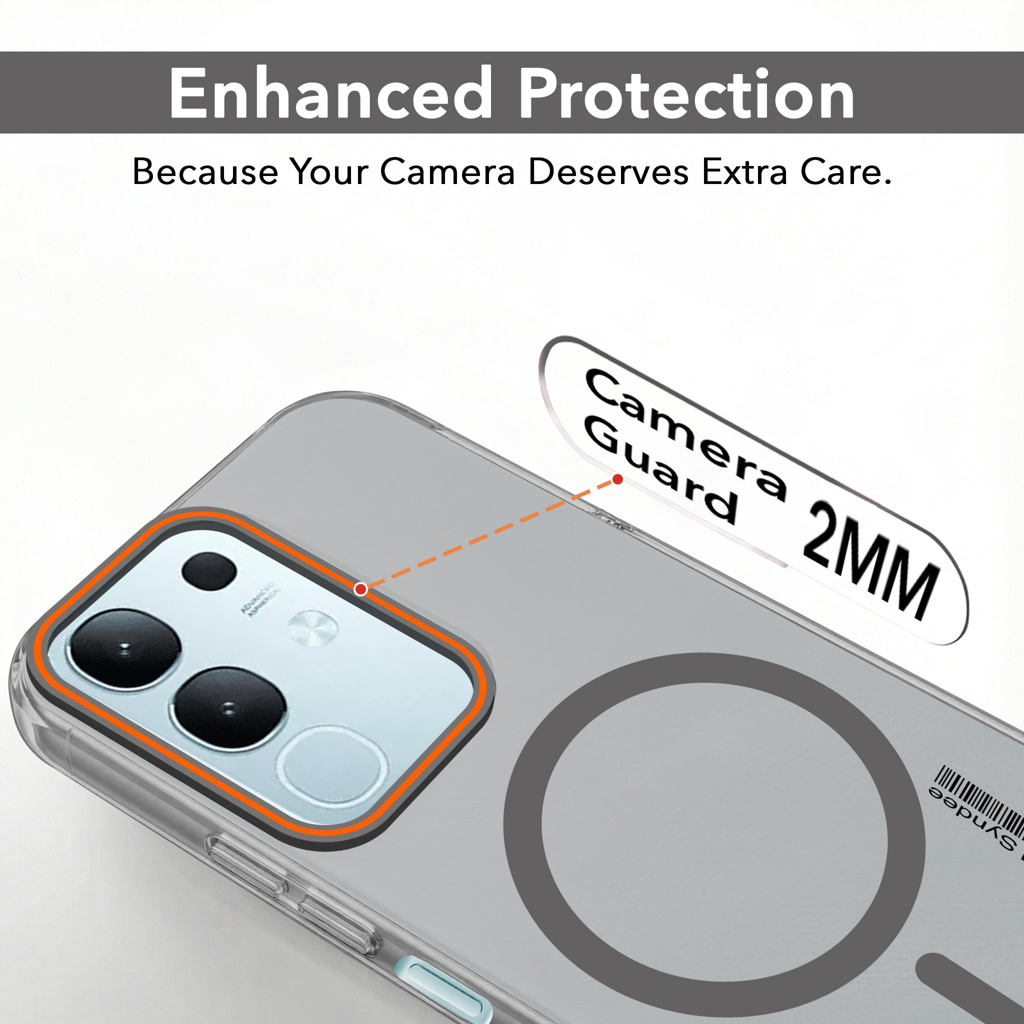 For Vivo T4x | Vivo Y31 Pro Back Cover Case (Soft Touch | Camera Bump Protection | MagSafe Compatible | Matte Finish)