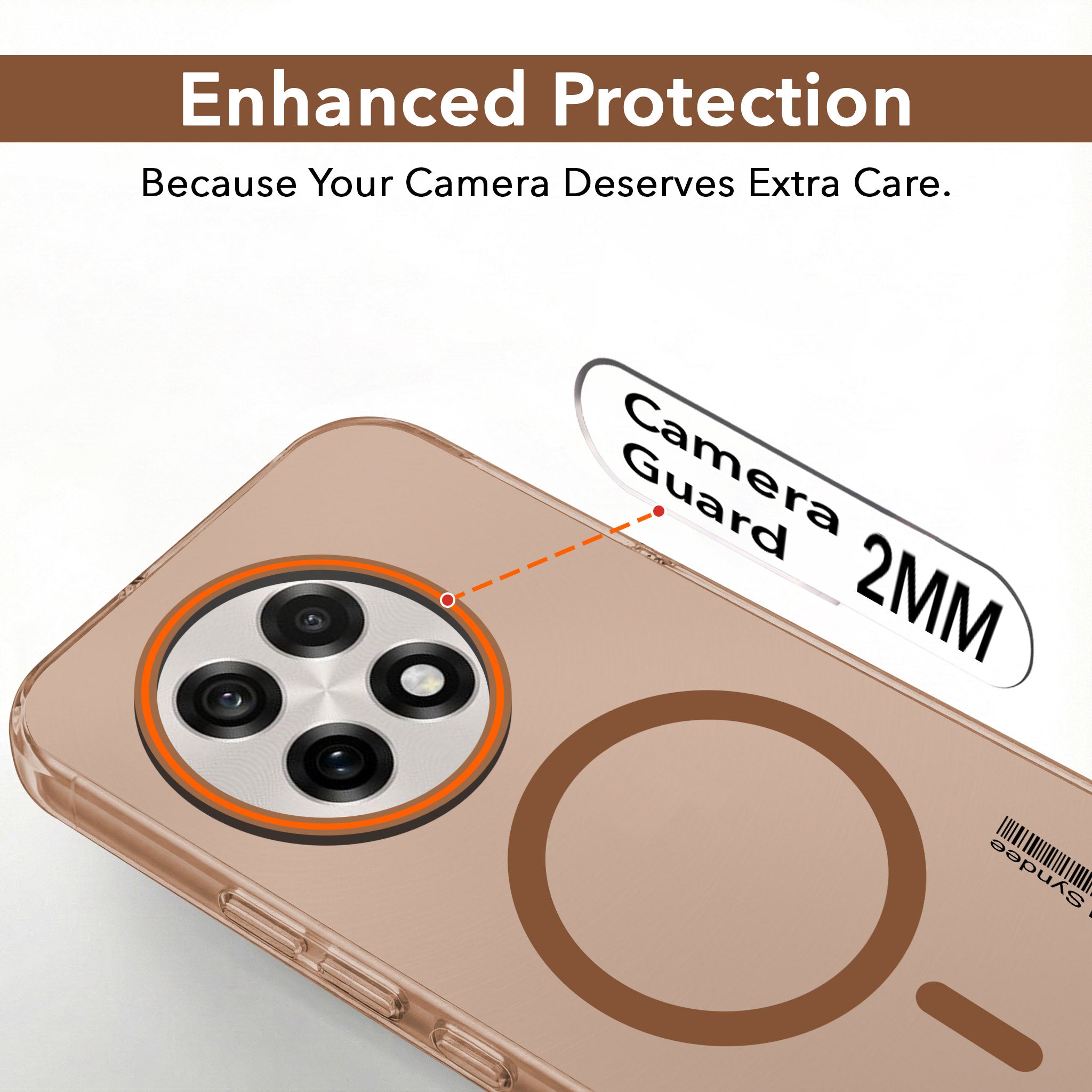 For OnePlus 13R Back Cover Case (Soft Touch | Camera Bump Protection | MagSafe Compatible | Matte Finish)