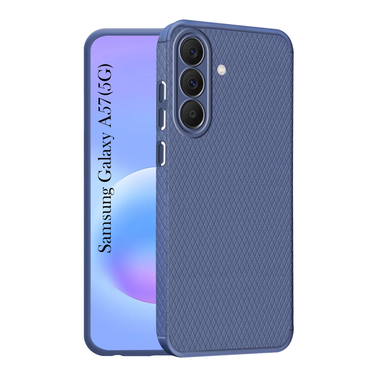 For Samsung Galaxy A57 5G Back Cover Case Liquid Silicone (Camera Protection | Side Grip Texture | Soft and Flexible)