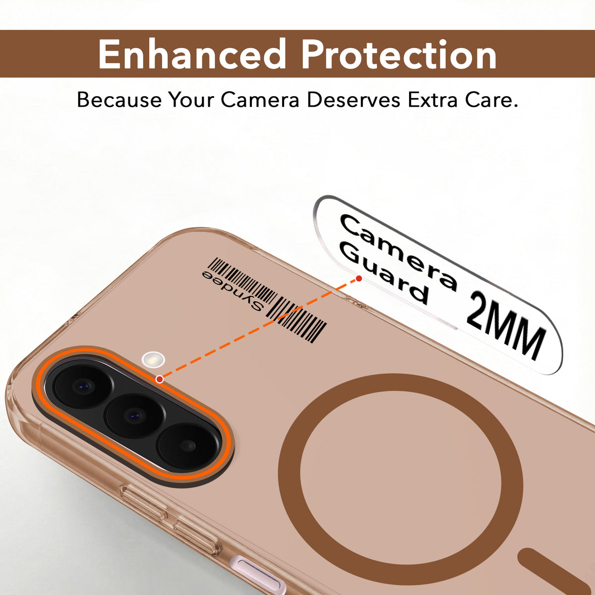 For Samsung Galaxy A27 5G | Samsung M47 5G Back Cover Case (Soft Touch | Camera Bump Protection | MagSafe Compatible | Matte Finish)