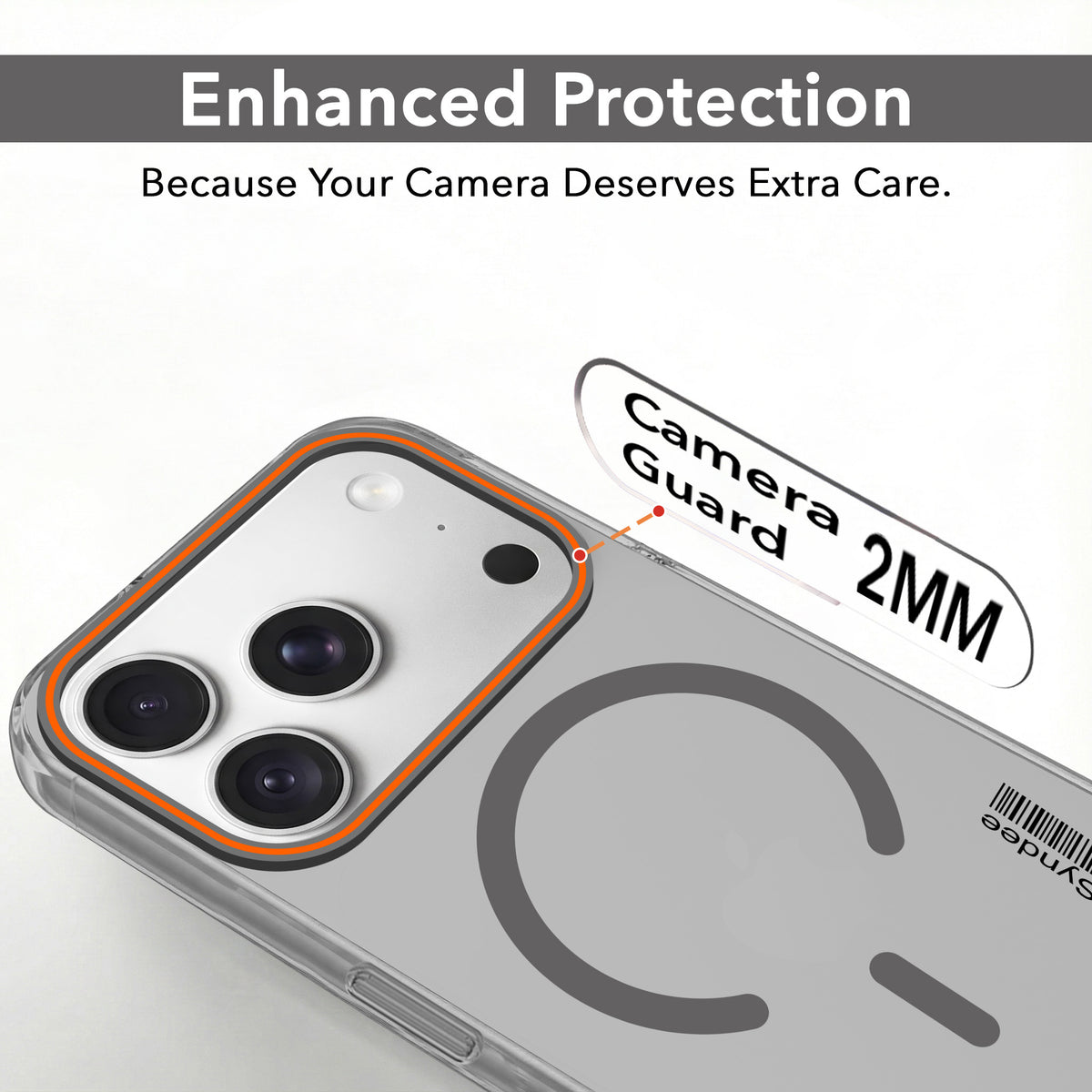 For Apple iPhone 18 Pro Back Cover Case (Soft Touch | Camera Bump Protection | MagSafe Compatible | Matte Finish)