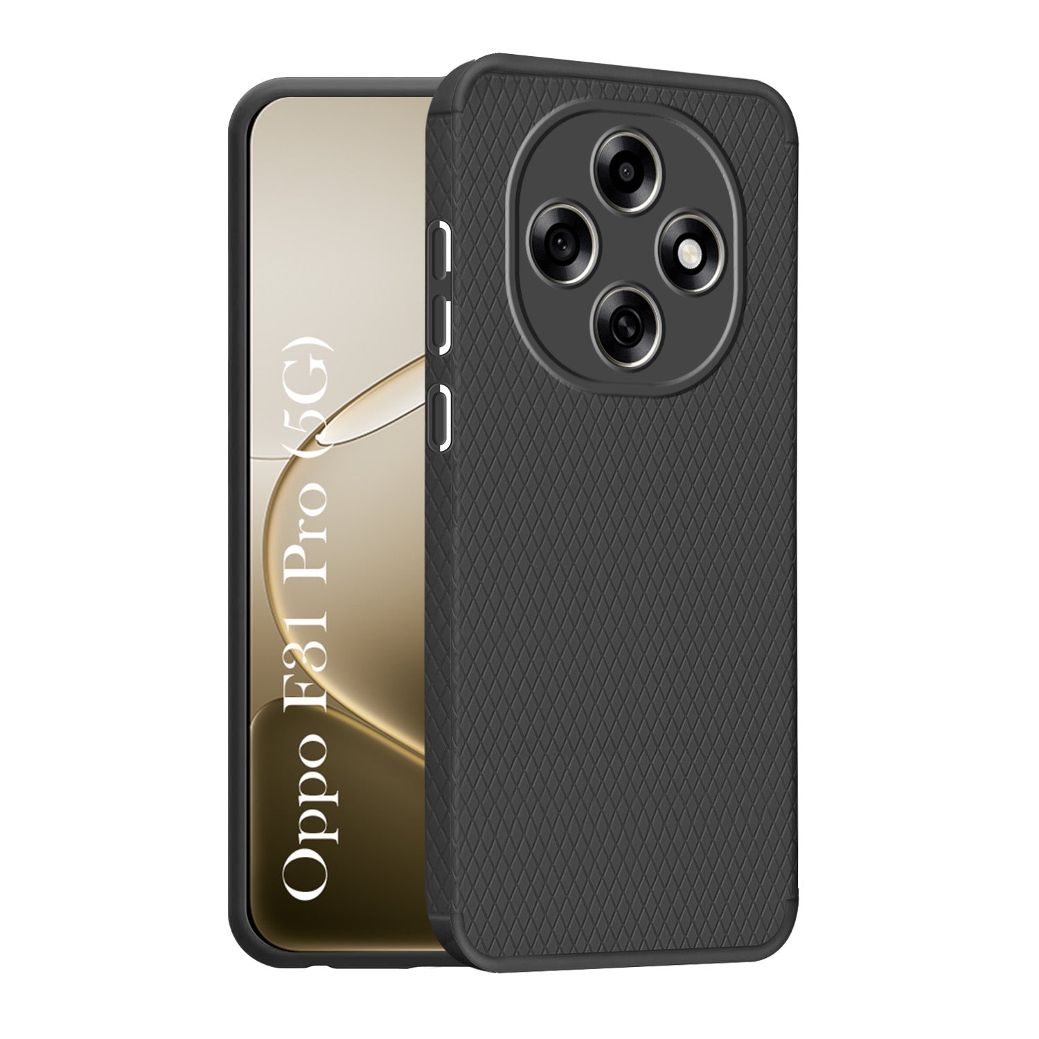 For Oppo F31 Pro Back Cover Case Liquid Silicone (Camera Protection | Side Grip Texture | Soft and Flexible)