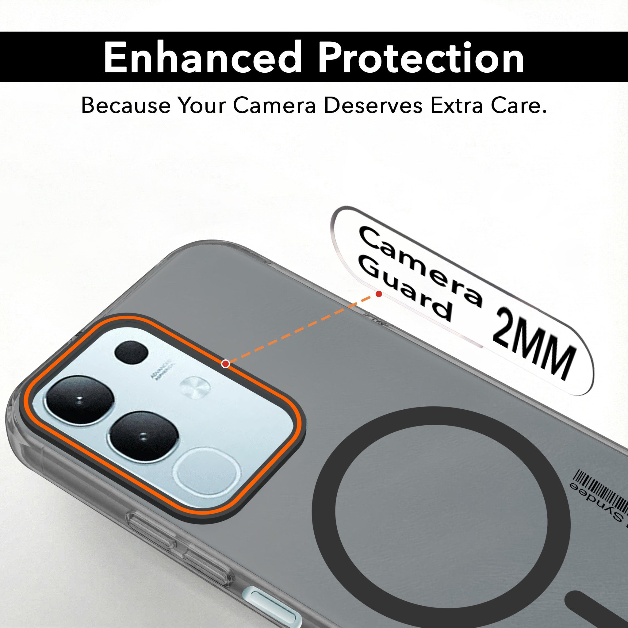 For Vivo T4x | Vivo Y31 Pro Back Cover Case (Soft Touch | Camera Bump Protection | MagSafe Compatible | Matte Finish)