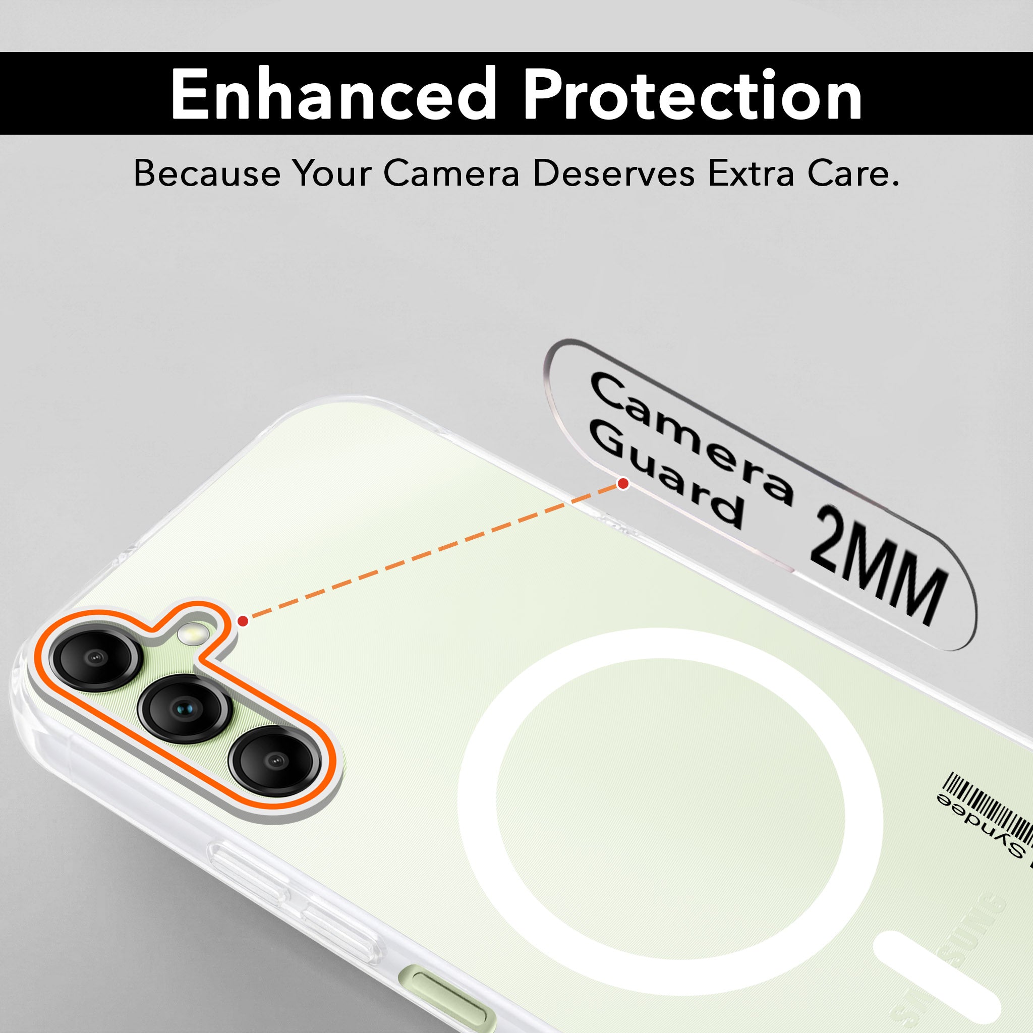 For Samsung Galaxy A14 4G | 5G Back Cover Case (Soft Touch | Camera Bump Protection | MagSafe Compatible | Matte Finish)
