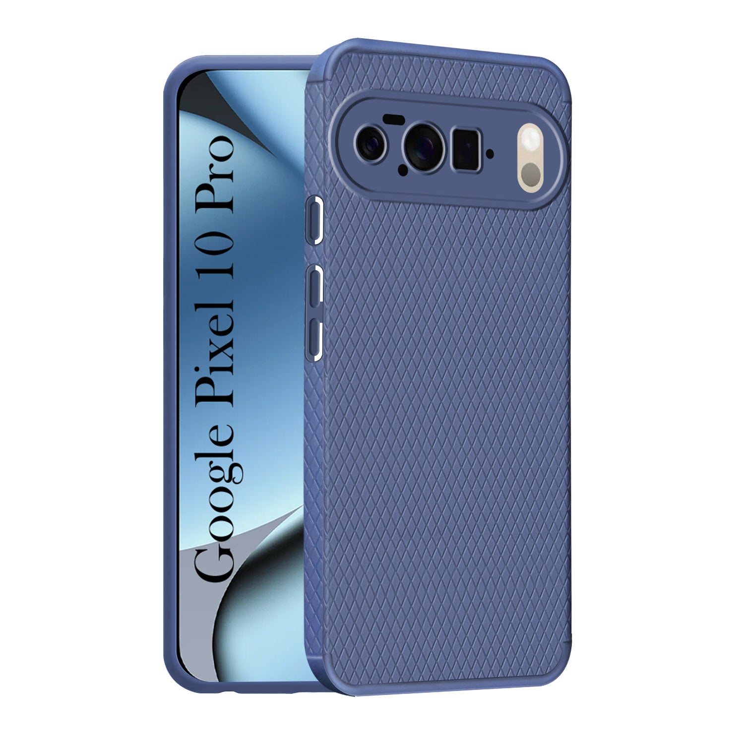 For Google Pixel 10 Pro Back Cover Case (Liquid Silicone | Side Grip | Camera Protection)