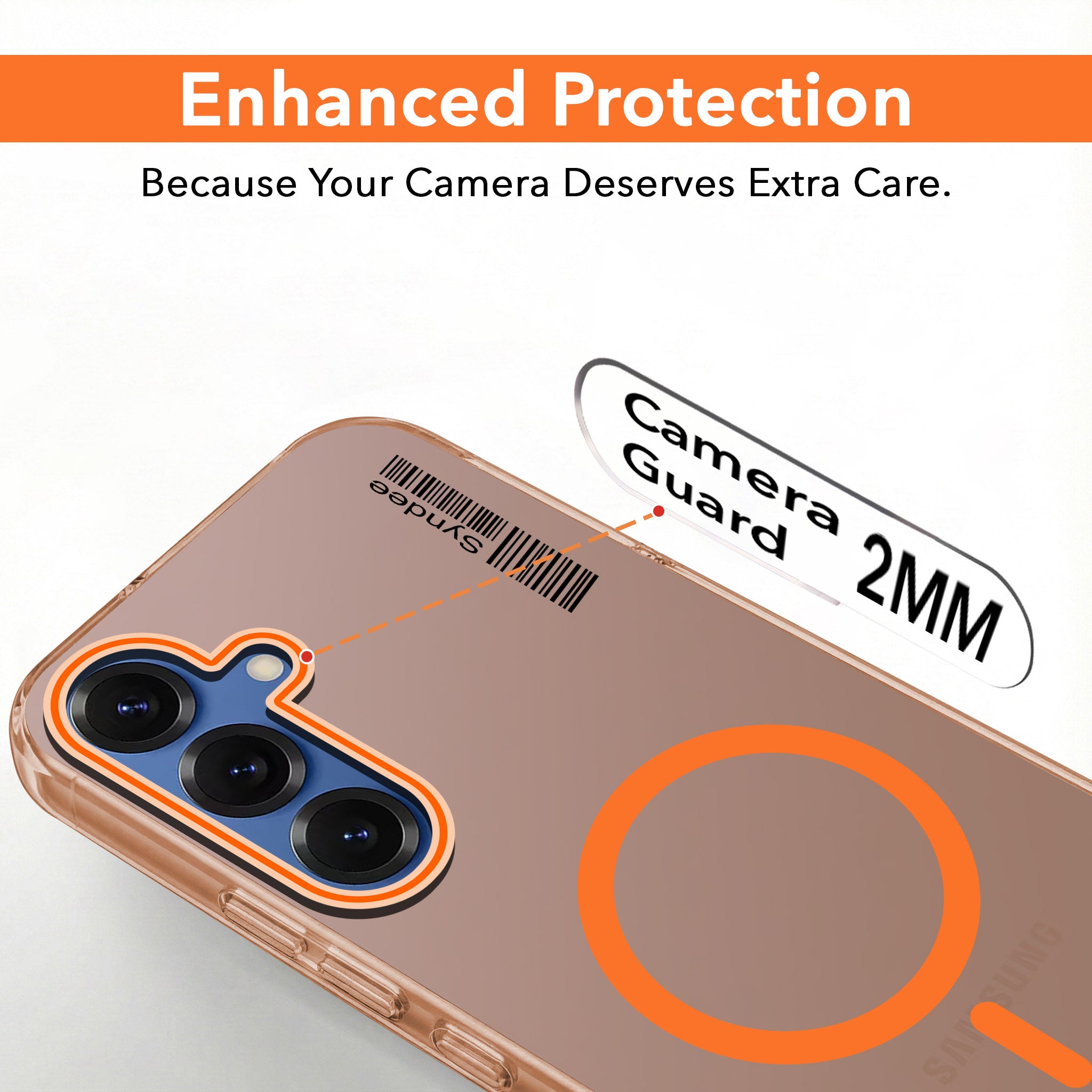 For Samsung Galaxy S25 Back Cover Case (Soft Touch | Camera Bump Protection | MagSafe Compatible | Matte Finish)