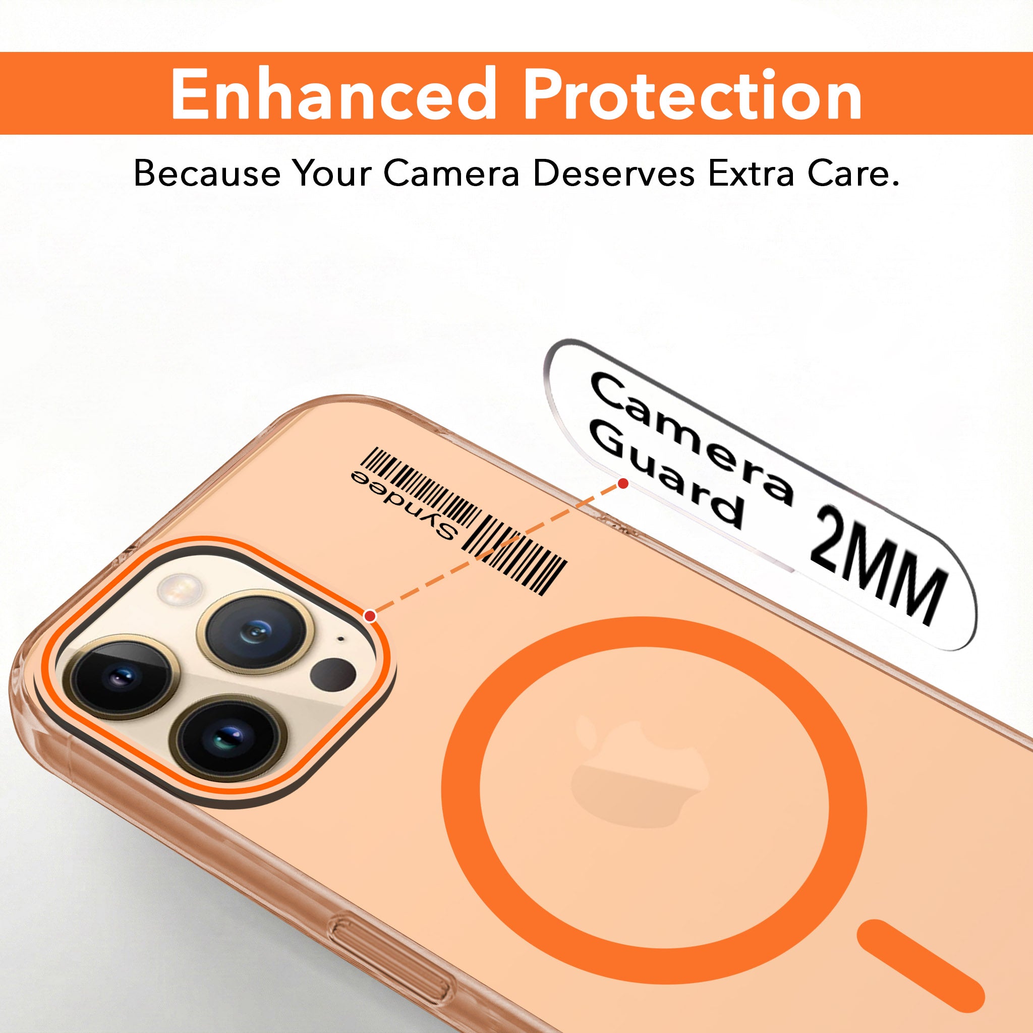 For Apple iPhone 13 Pro Max Back Cover Case  (Soft Touch | Camera Bump Protection | MagSafe Compatible | Matte Finish)