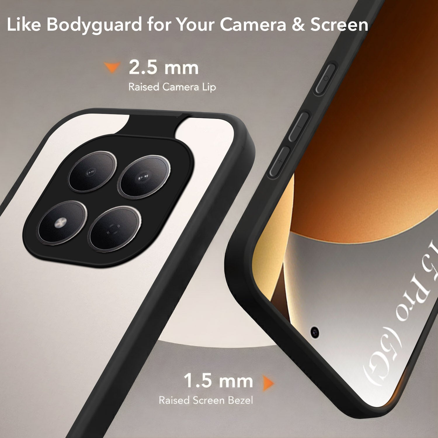 For Xiaomi Redmi Note 15 Pro 5G Back Cover Case (Built-in Stand | Lifetime Anti Yellow | Kickstand Shockproof | Camera Protection | MagSafe Compatible)